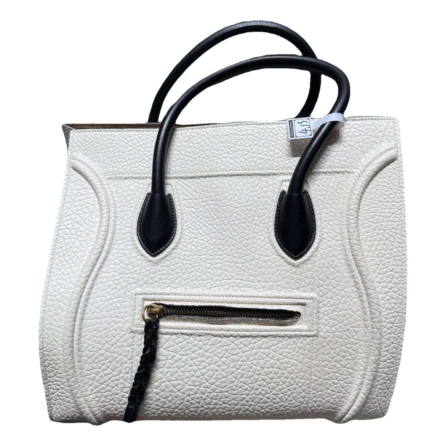 Luggage leather handbag