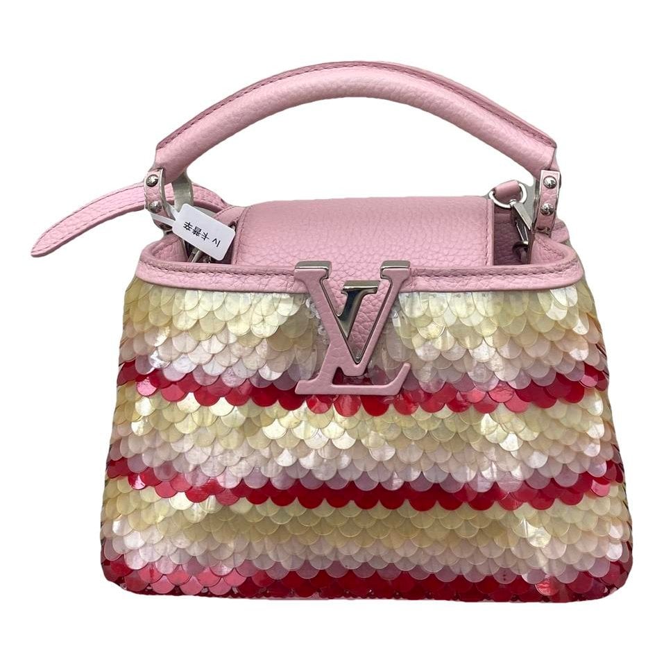 Capucines glitter handbag