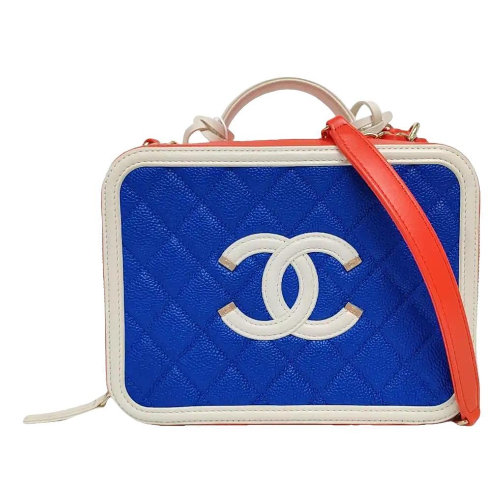 CC Filigree leather handbag