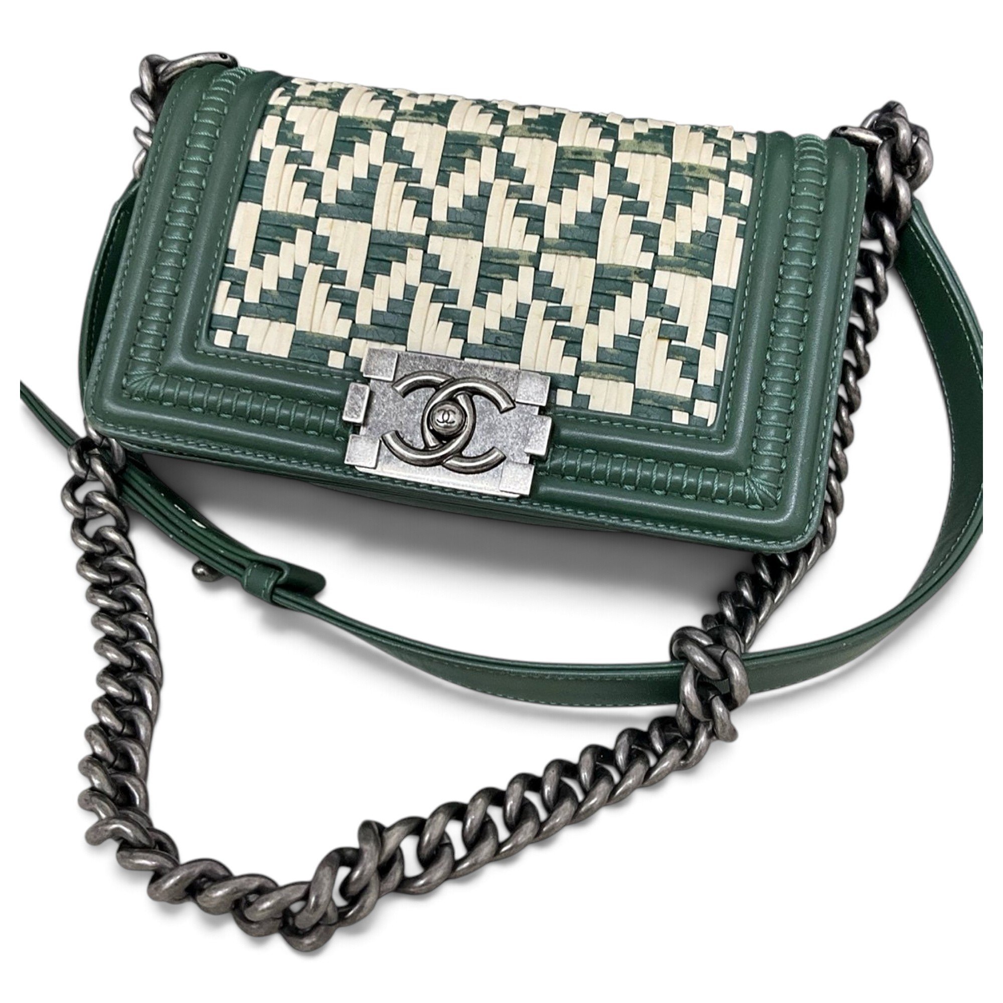 Boy leather handbag