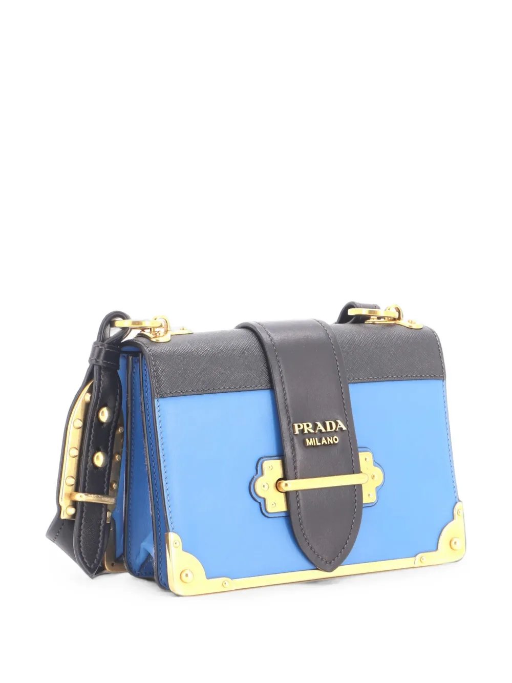 Cahier Leather and Saffiano Leather Small crossbody bag