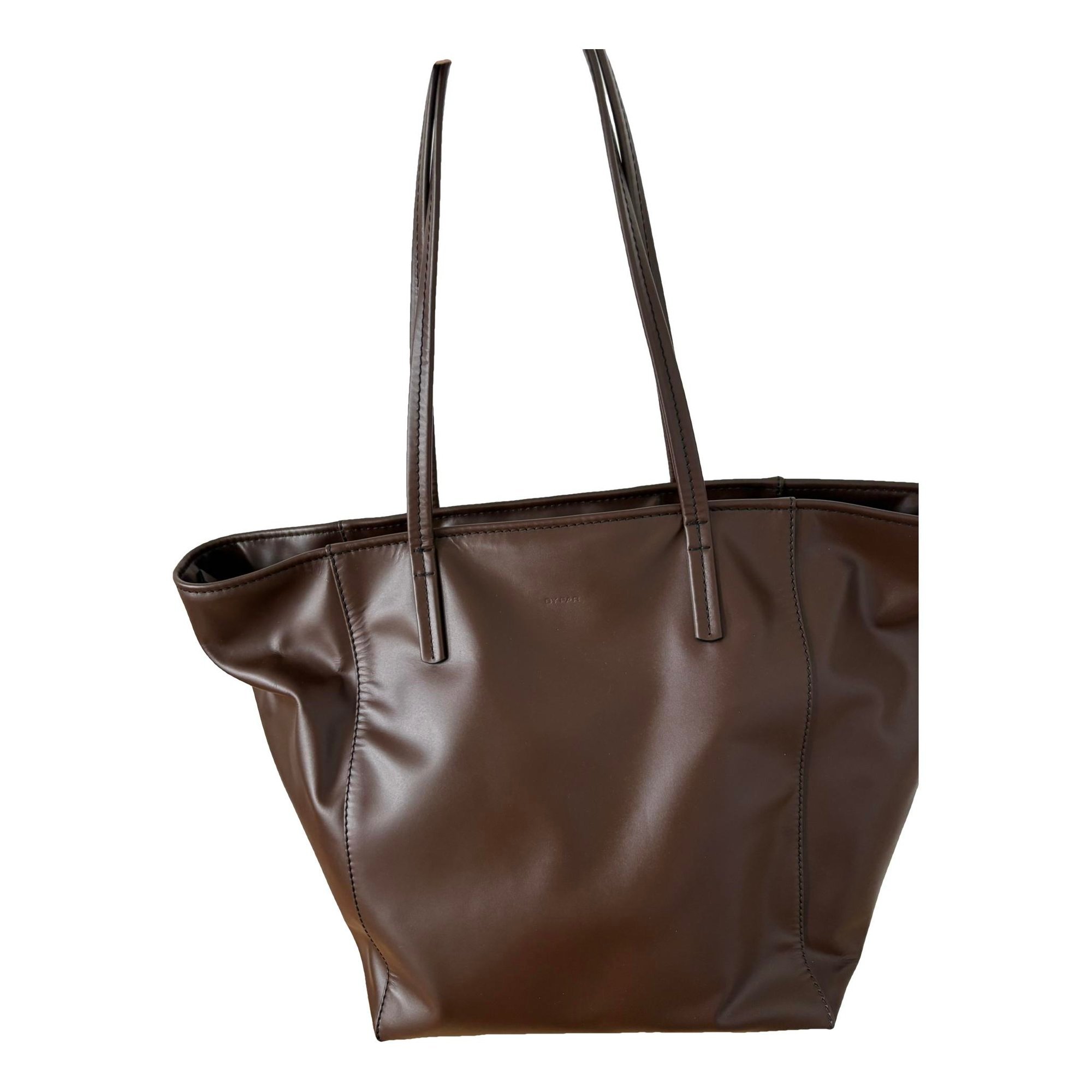 Leather tote
