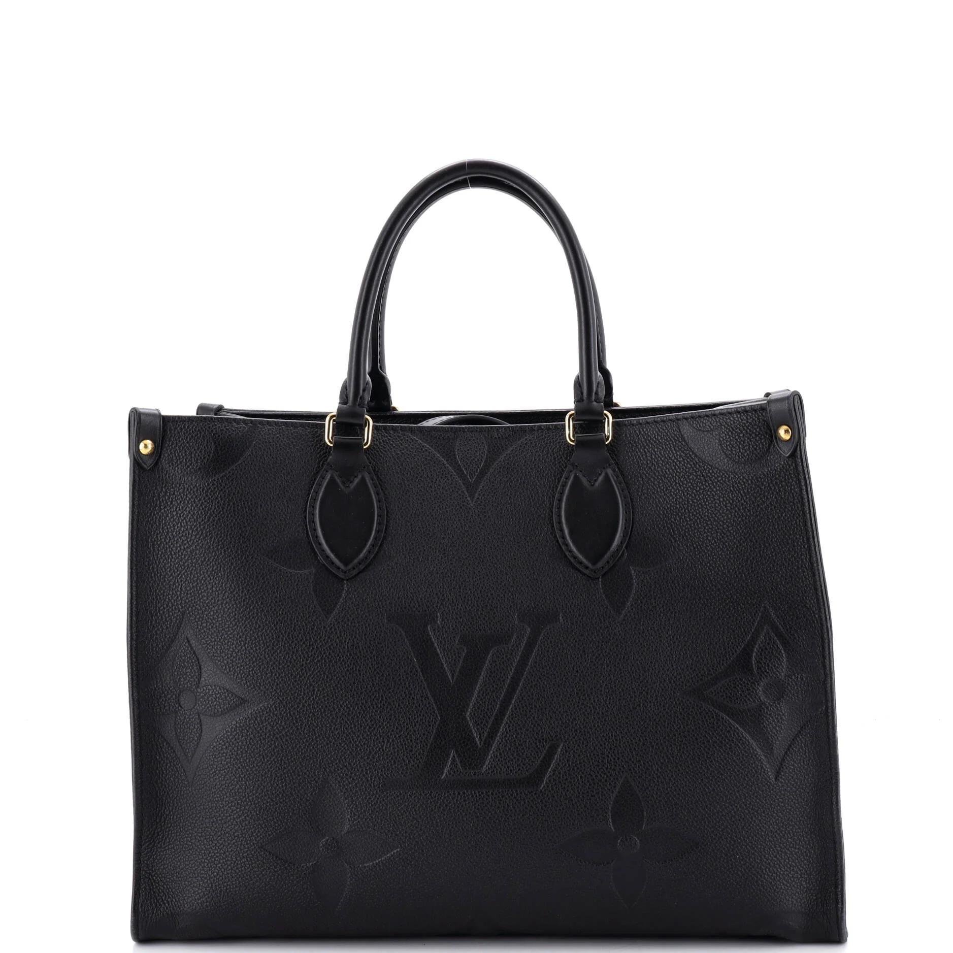 Leather tote