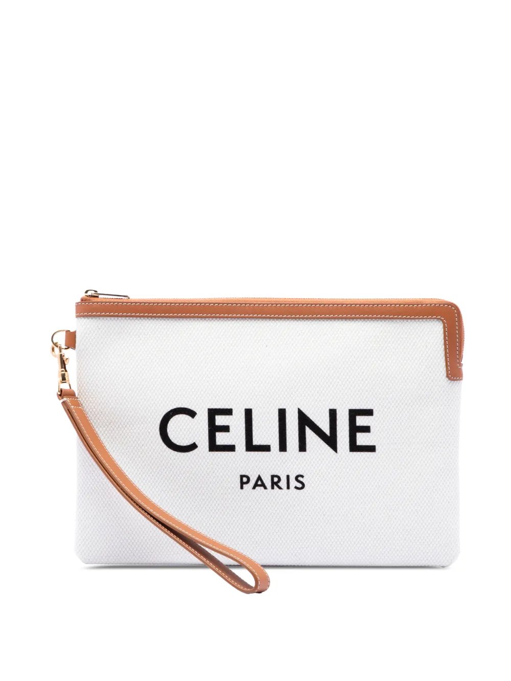 2020 Large Canvas Logo Pouch clutch bag
