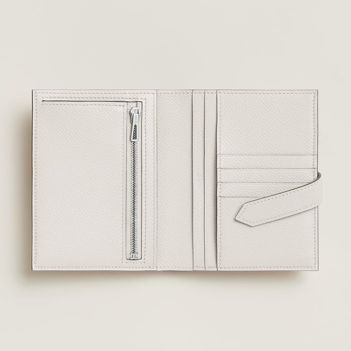 Gris Pâle Bearn Compact Wallet