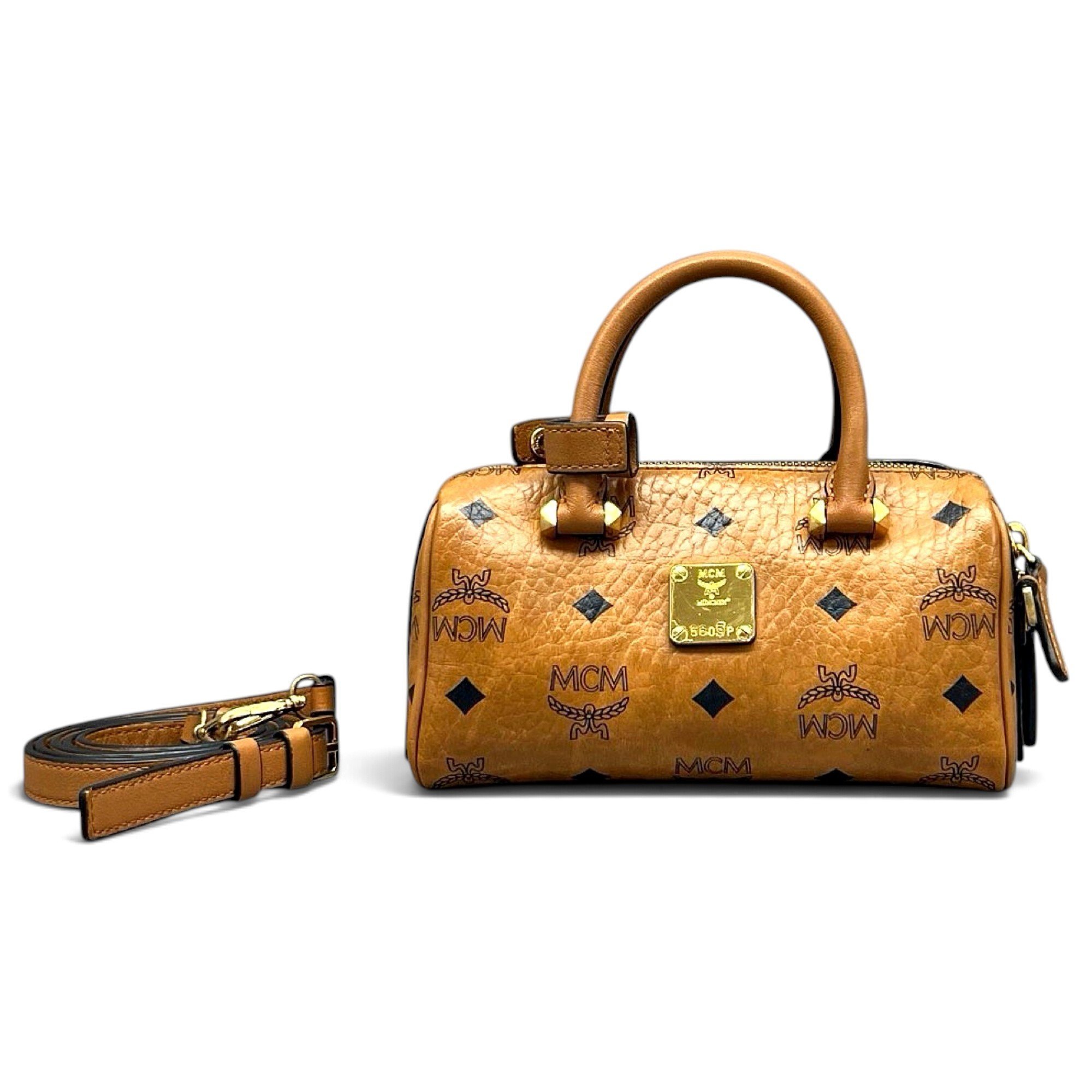 Boston cloth handbag