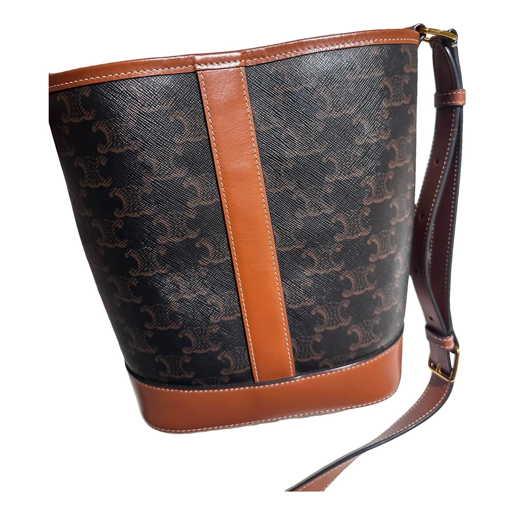 SAC SEAU leather handbag