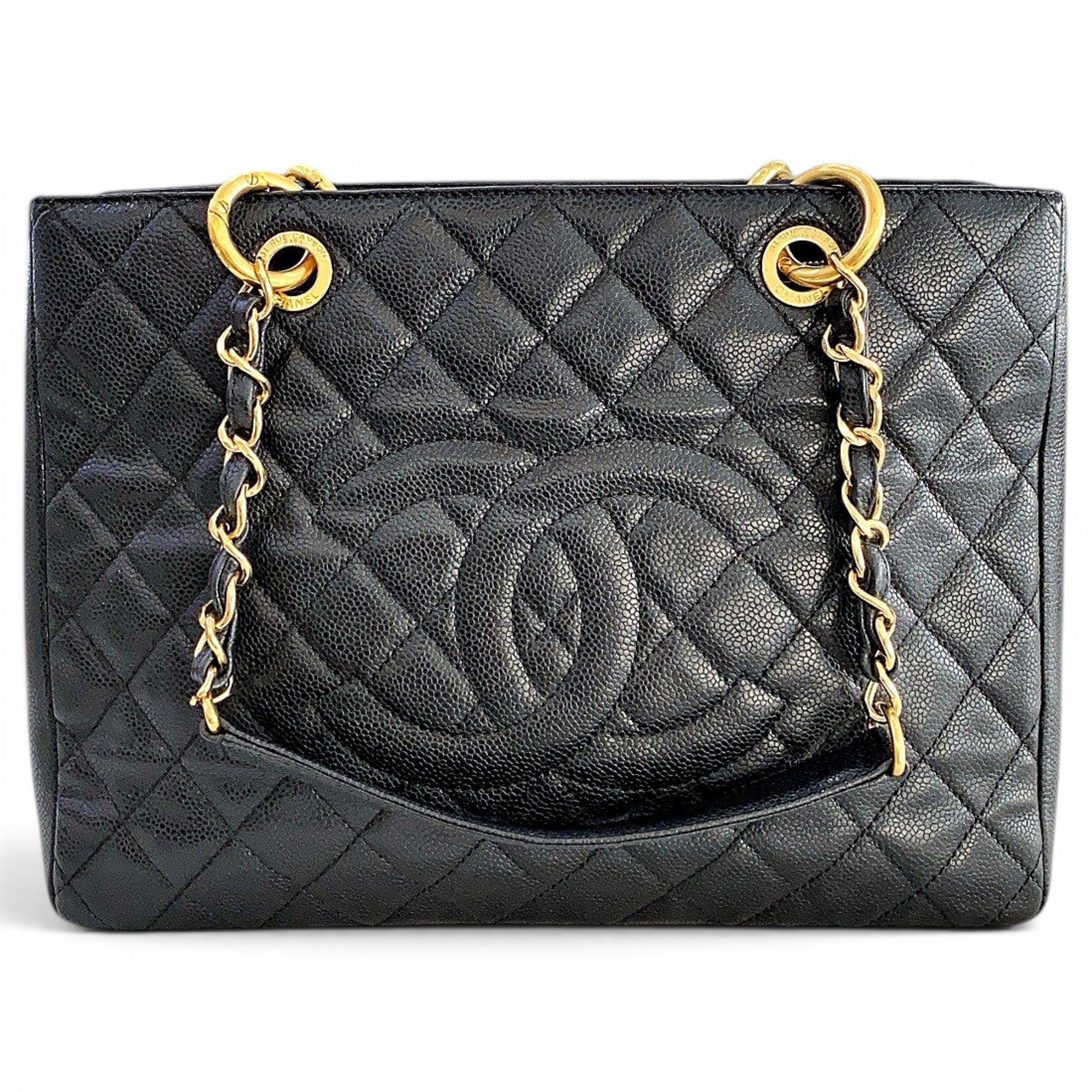 Petite Shopping Tote leather tote