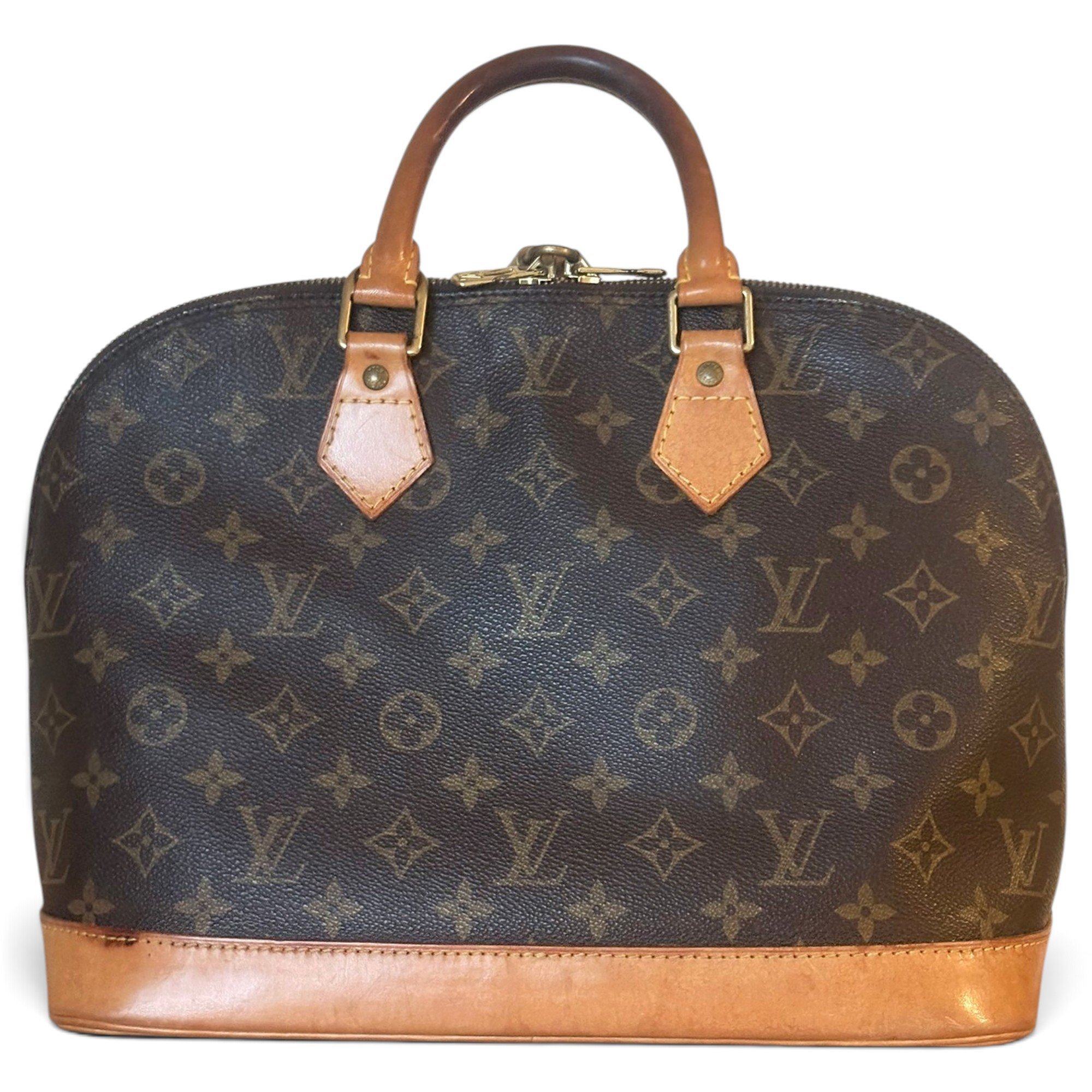 Alma leather handbag