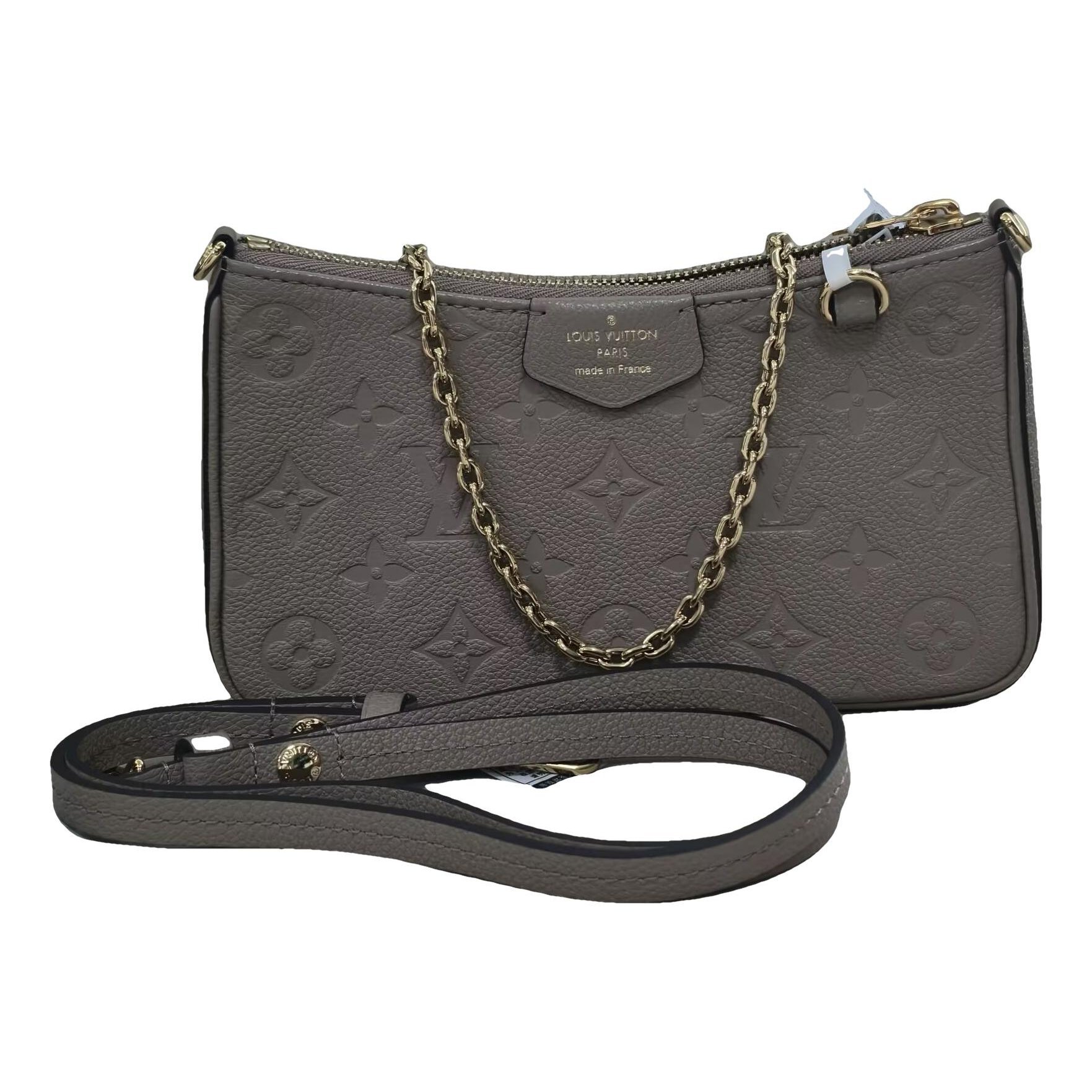 Easy Pouch On Strap leather handbag