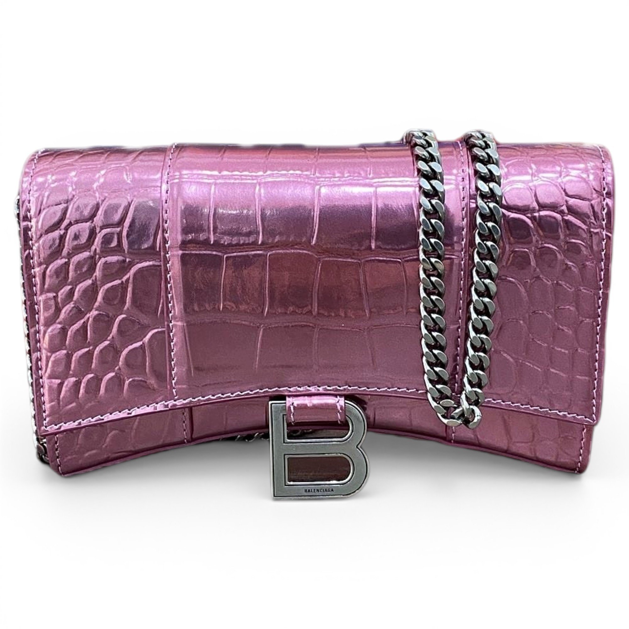 Downtown Chain leather handbag