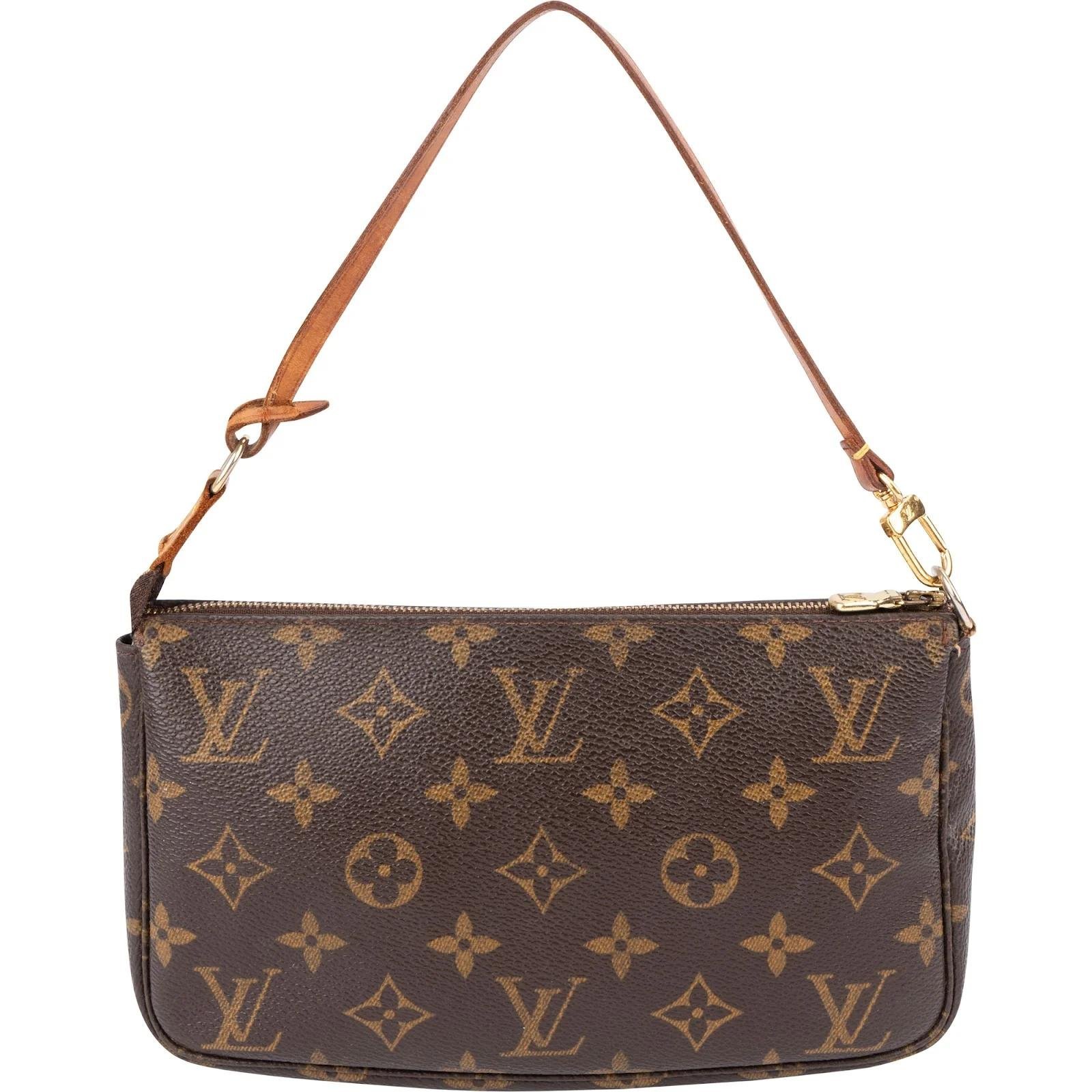 Pochette Accessoire leather handbag