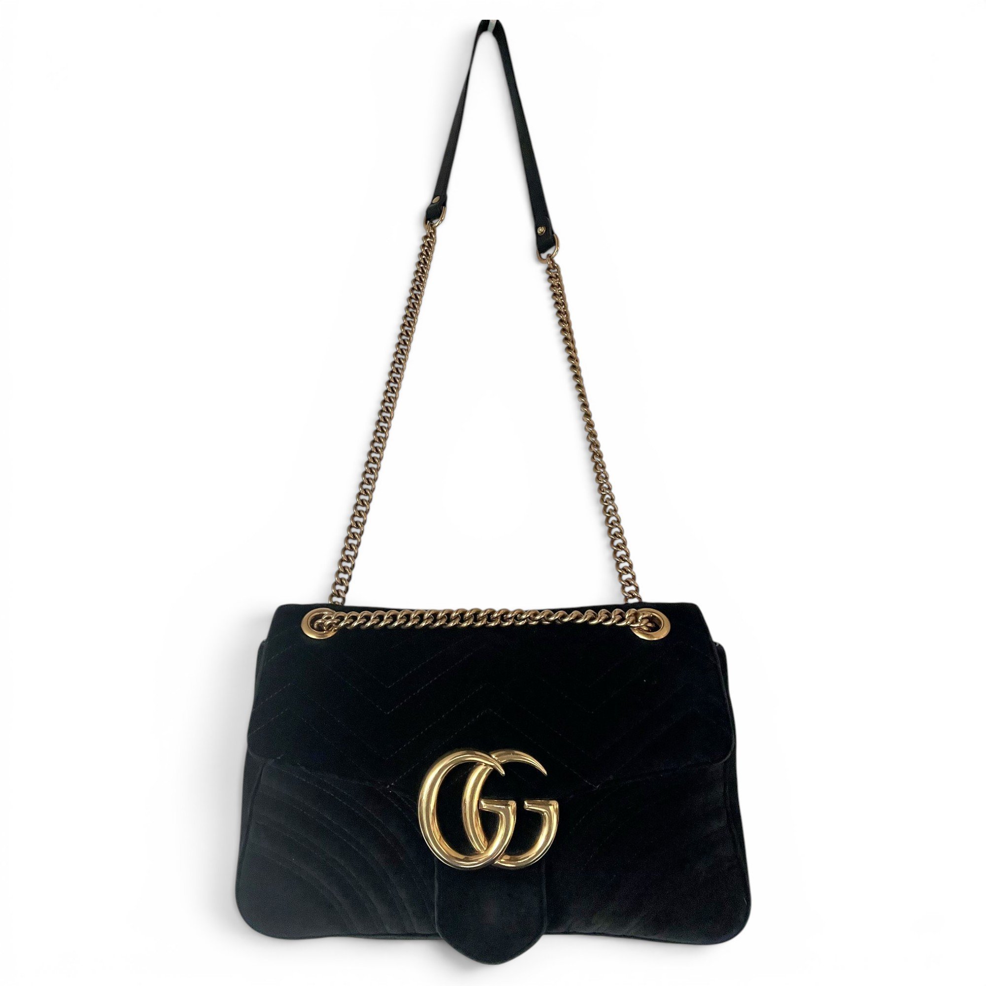 GG Marmont velvet handbag