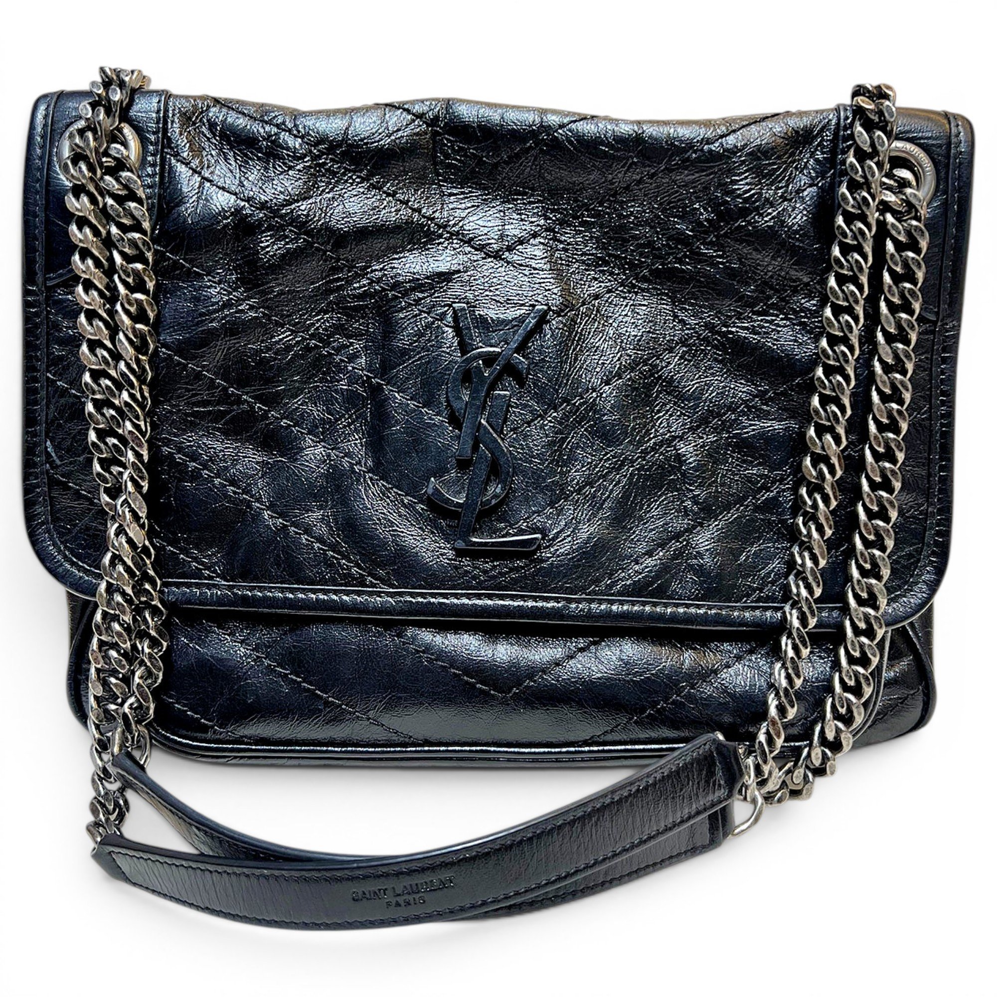Niki leather crossbody bag