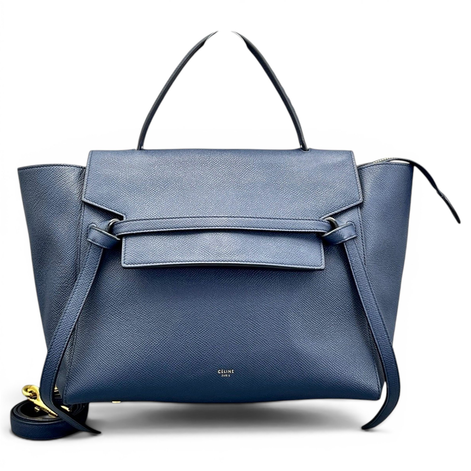 Belt leather mini bag