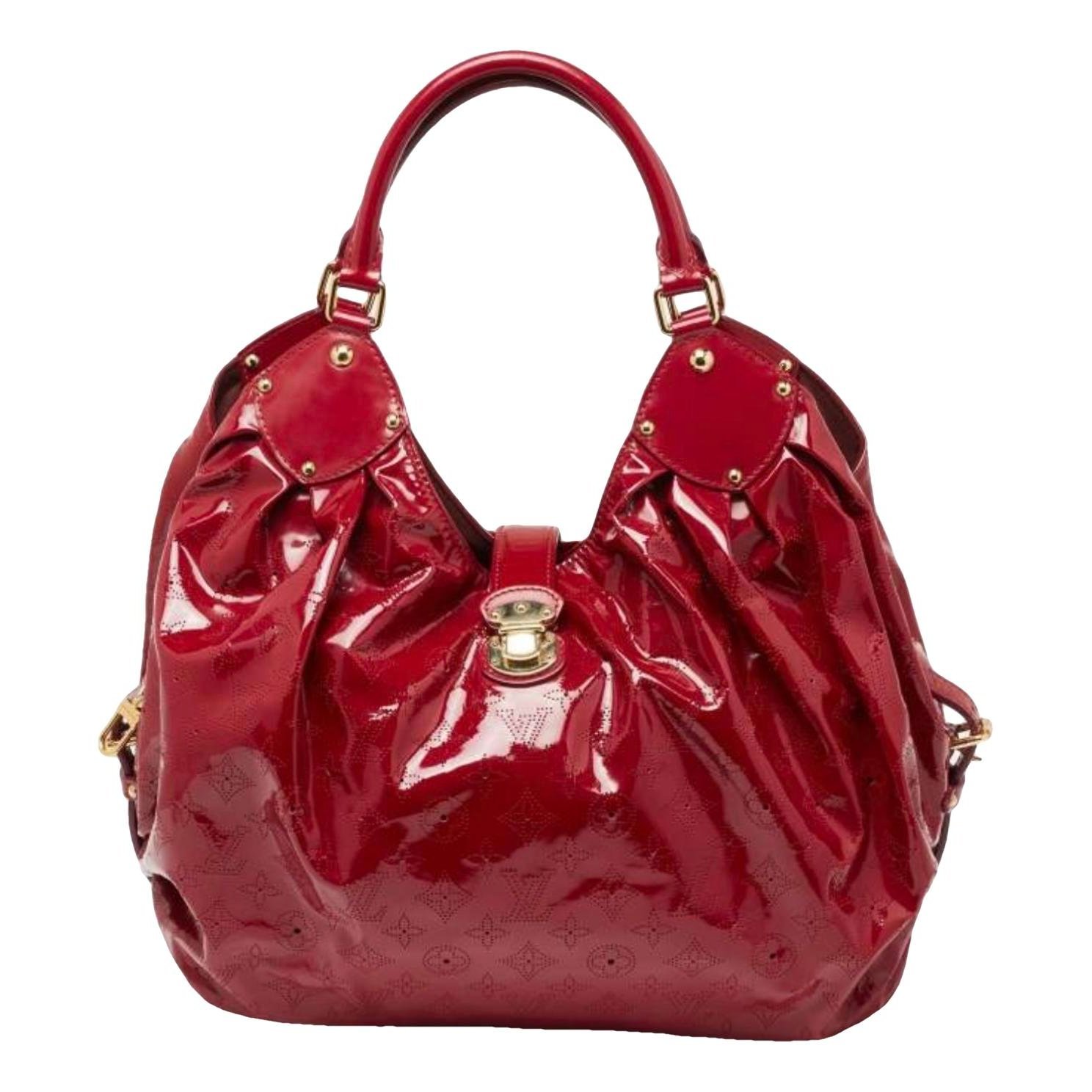 Louis Vuitton Surya patent leather tote