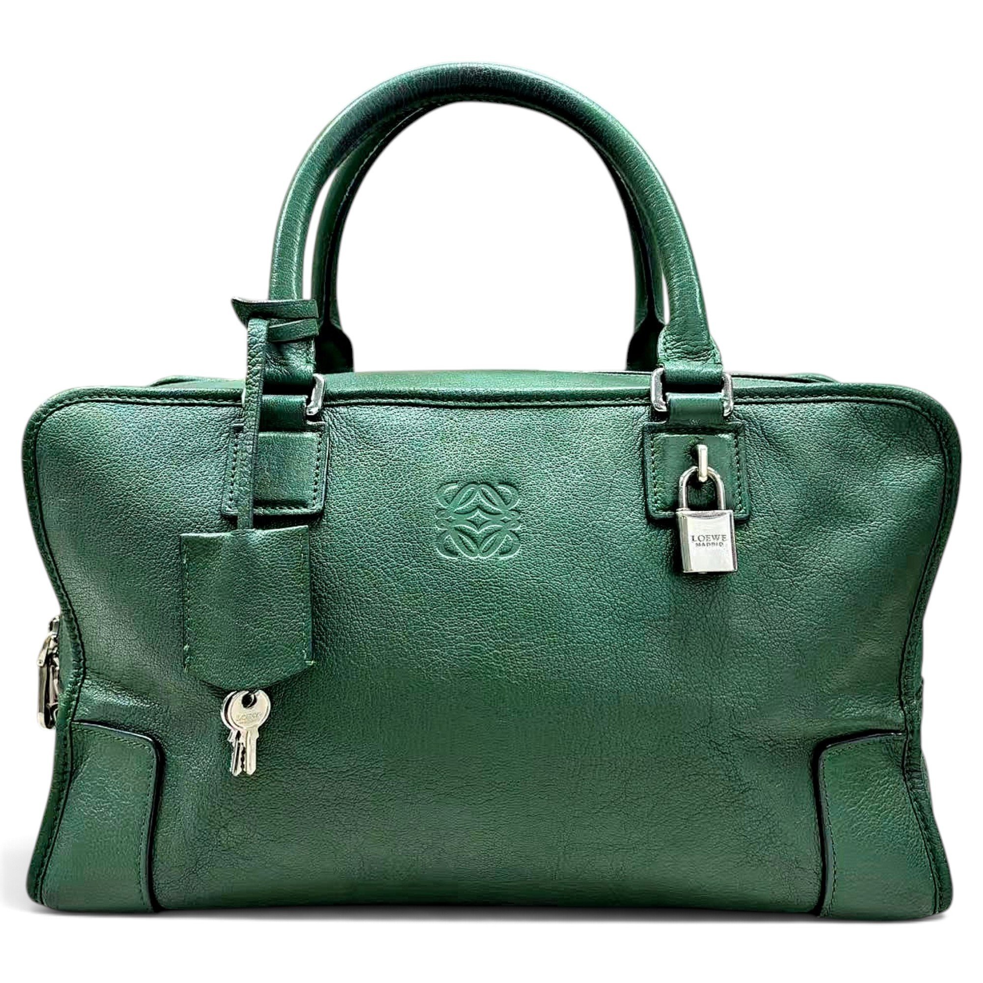 Amazona leather handbag