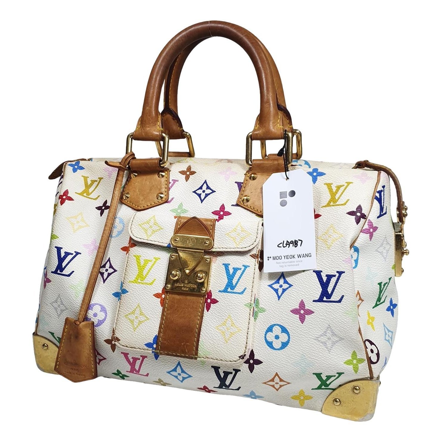 Leather tote