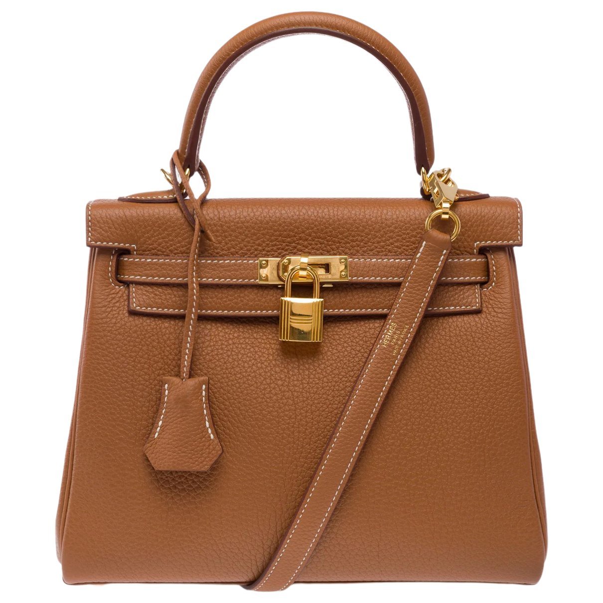 Kelly 25 leather handbag