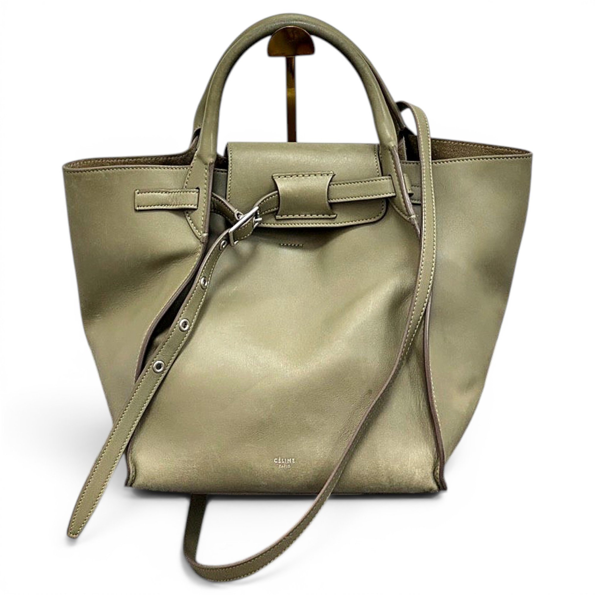 Big Bag leather handbag