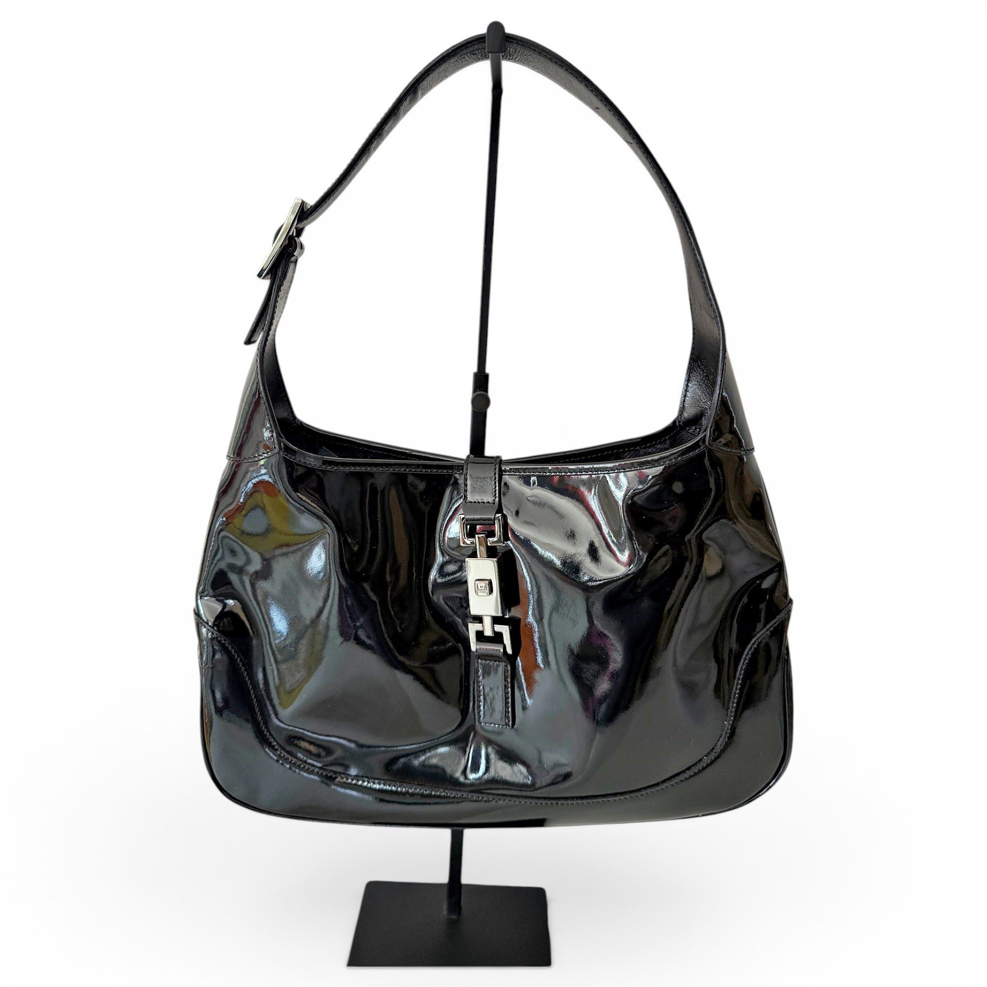 Jackie Vintage patent leather handbag