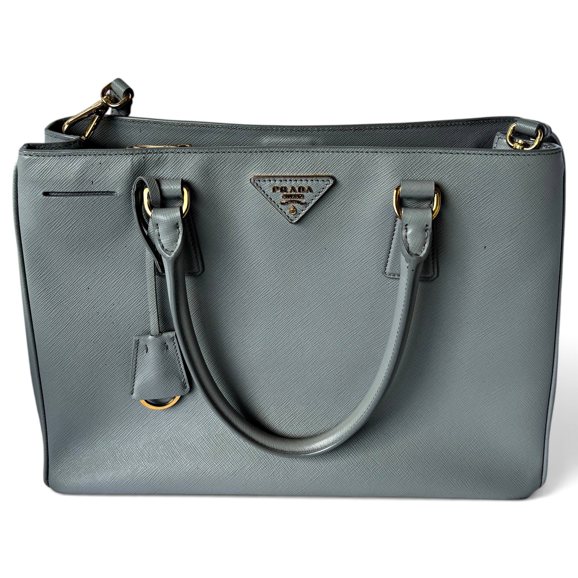 Bibliothèque leather handbag