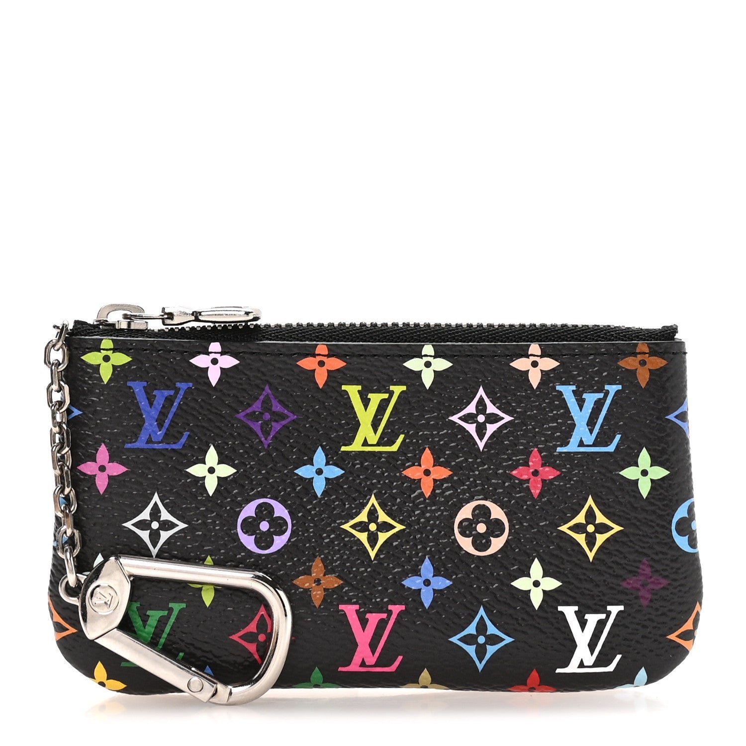 Louis Vuitton LV X TM Monogram Multicolor Key Pouch Black