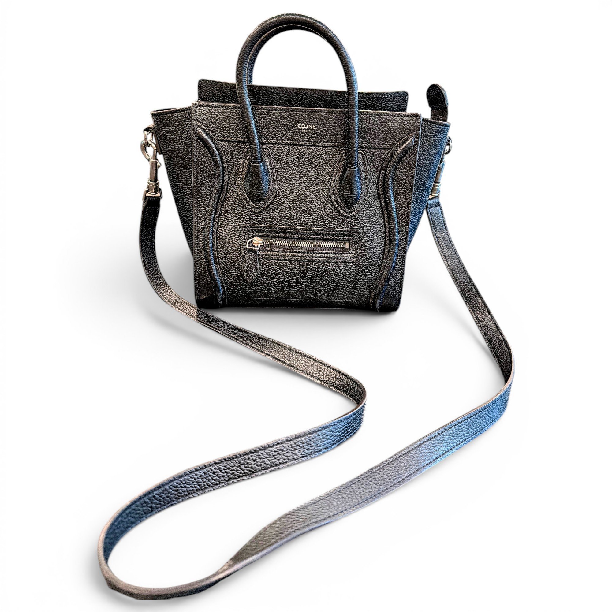 Luggage leather handbag
