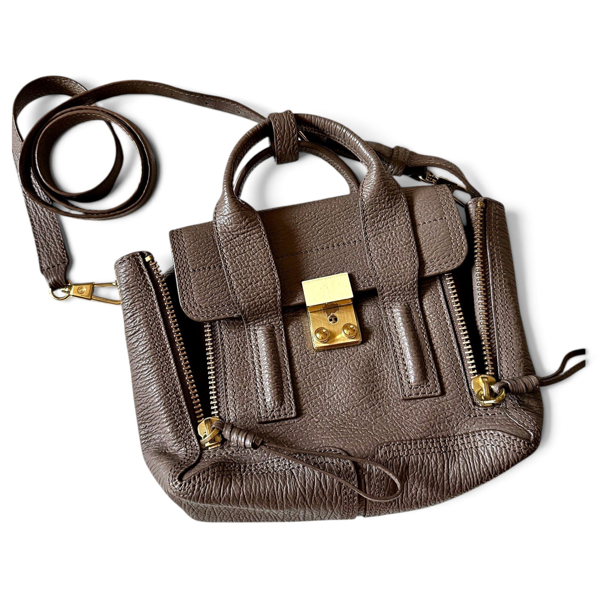 Pashli leather satchel