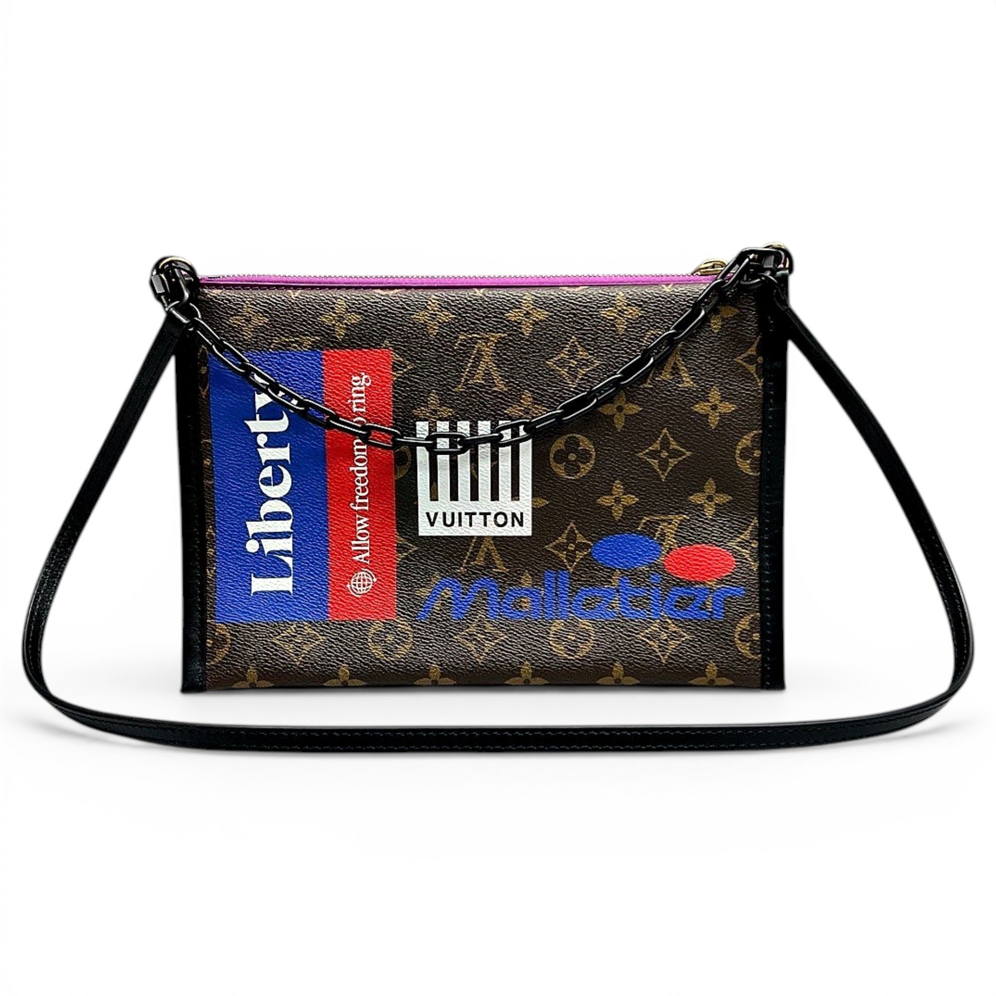 Leather crossbody bag