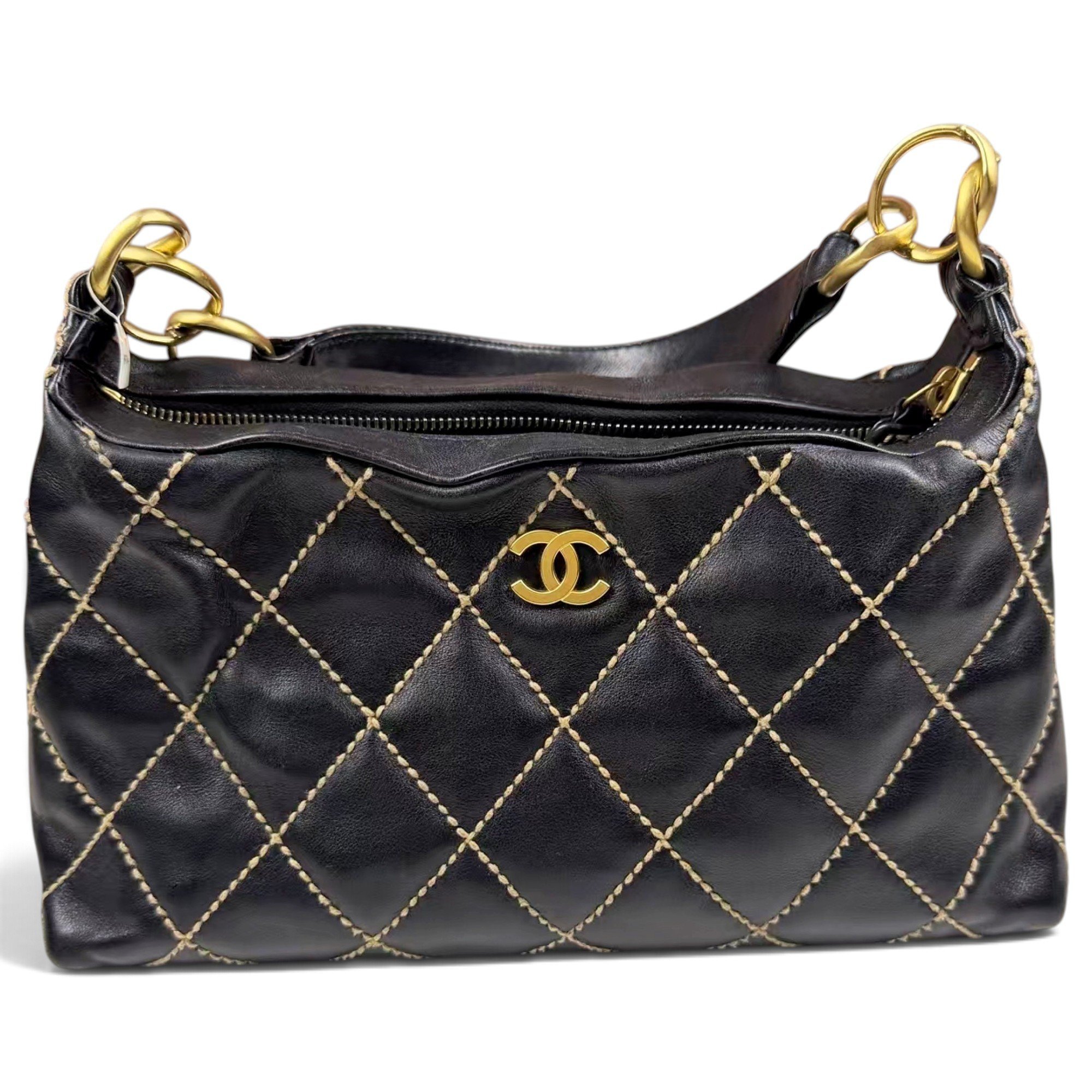 Wild Stitch leather handbag