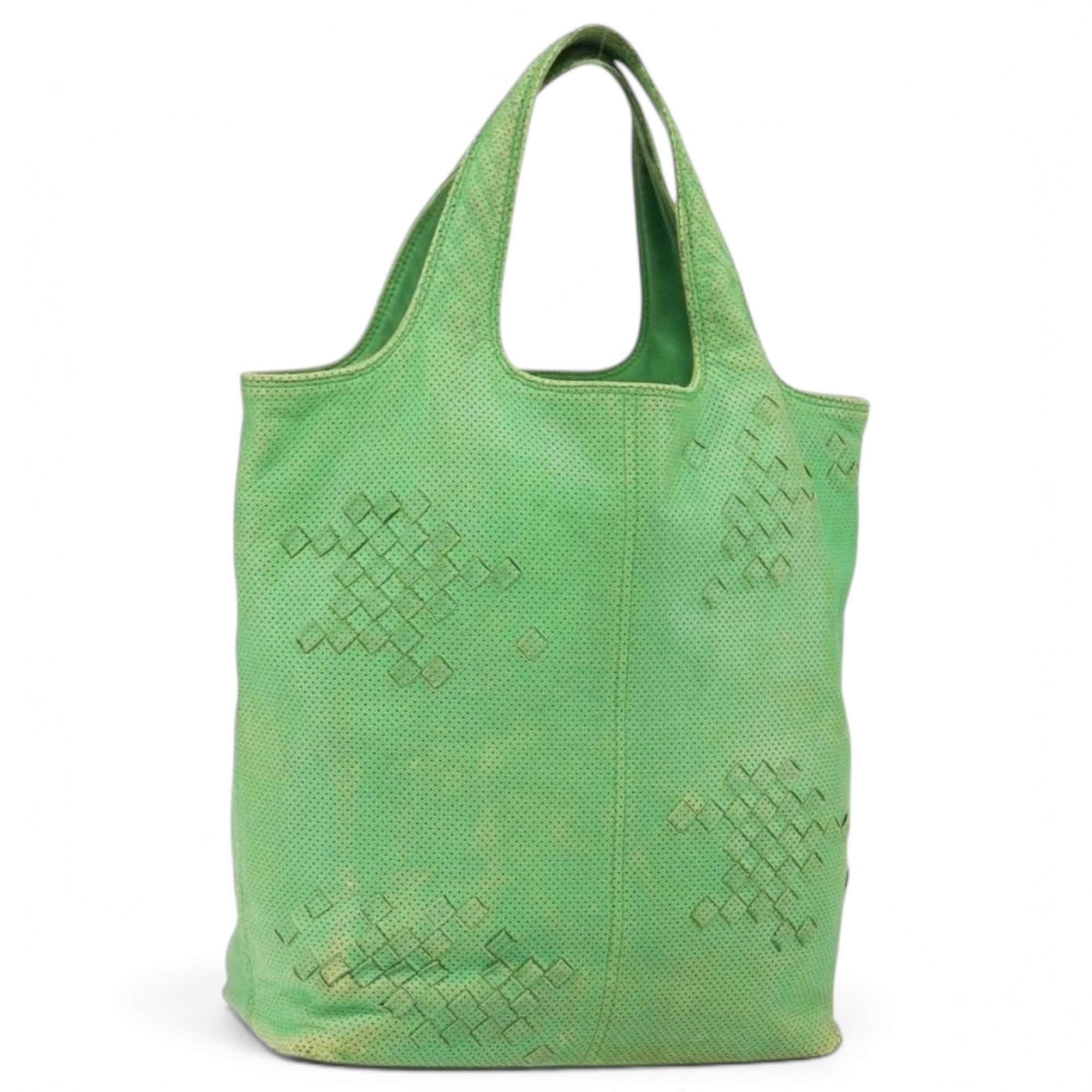 Leather tote