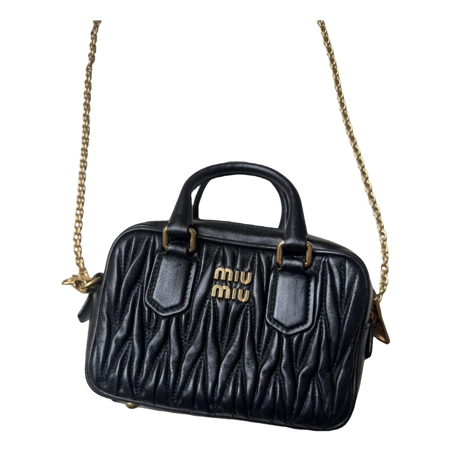 Arcadie leather crossbody bag