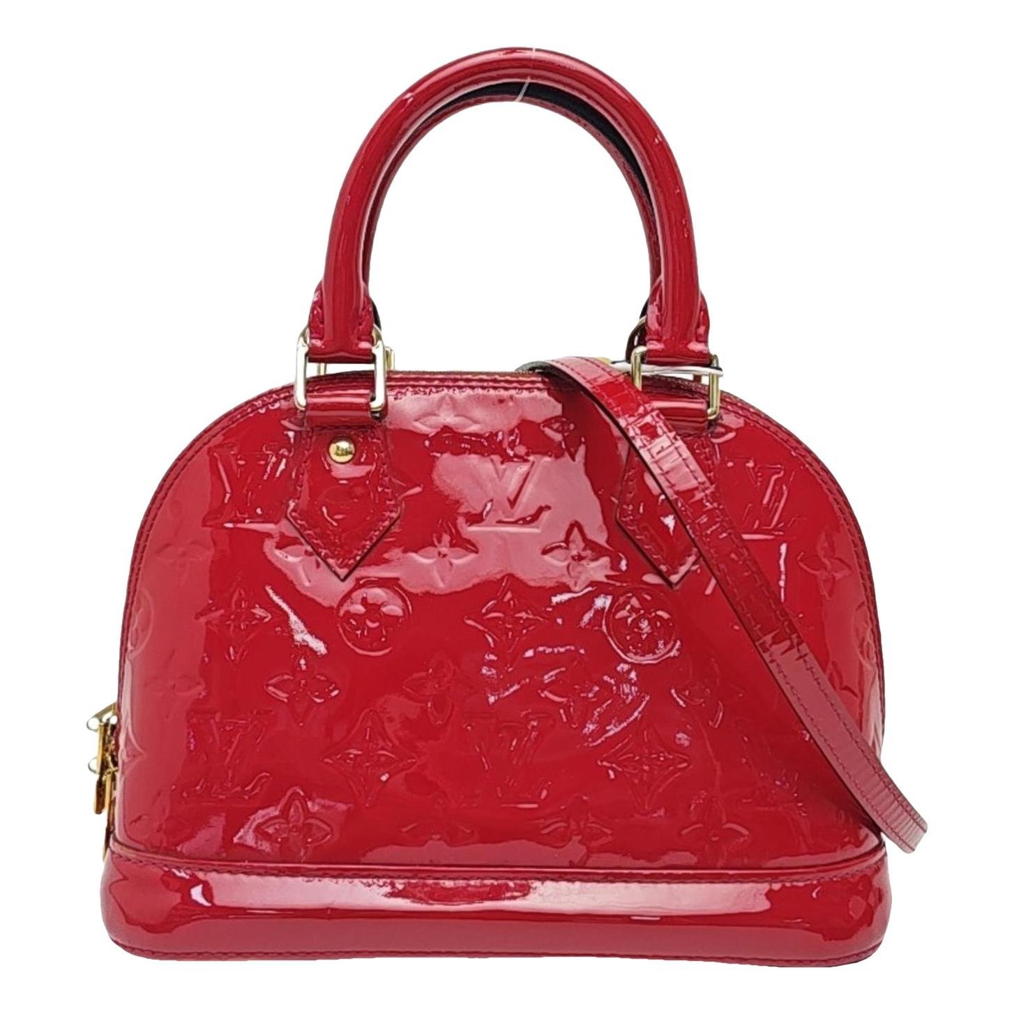 Alma patent leather handbag