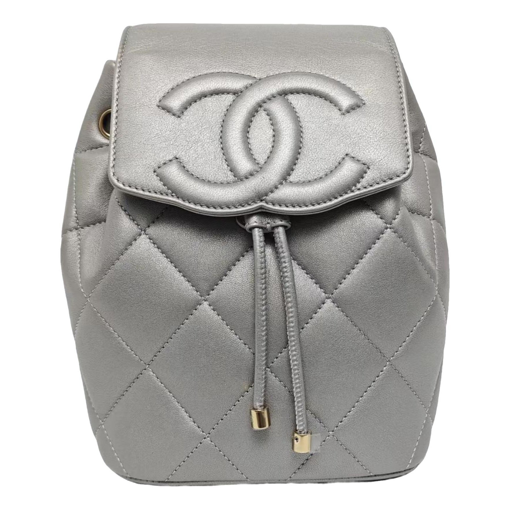 Leather backpack