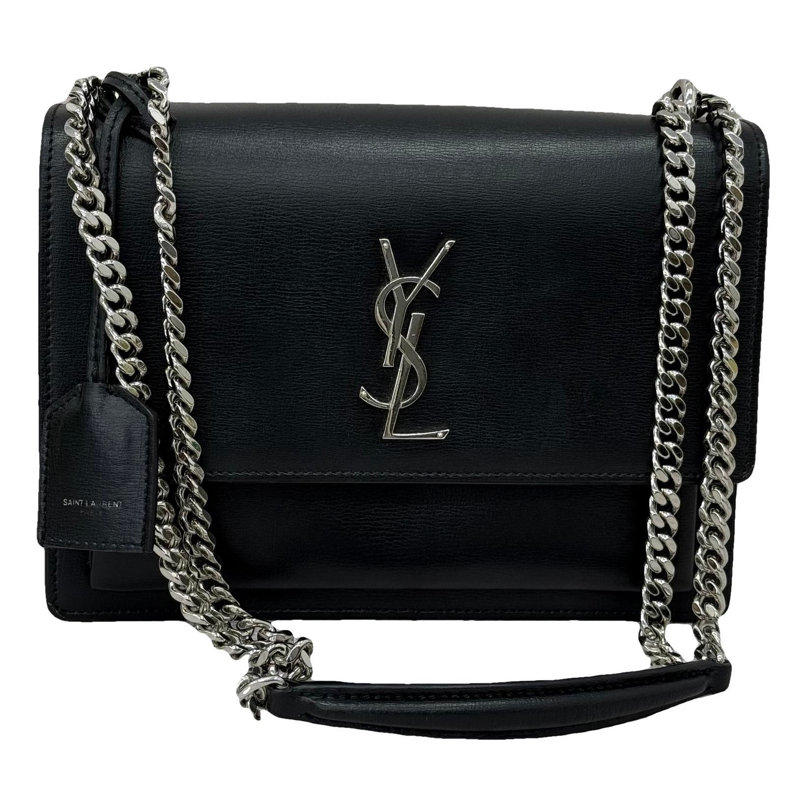 Sunset leather handbag