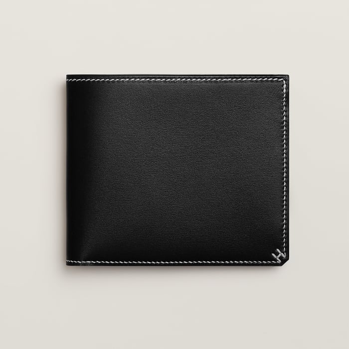 Noir H Sellier Compact Wallet