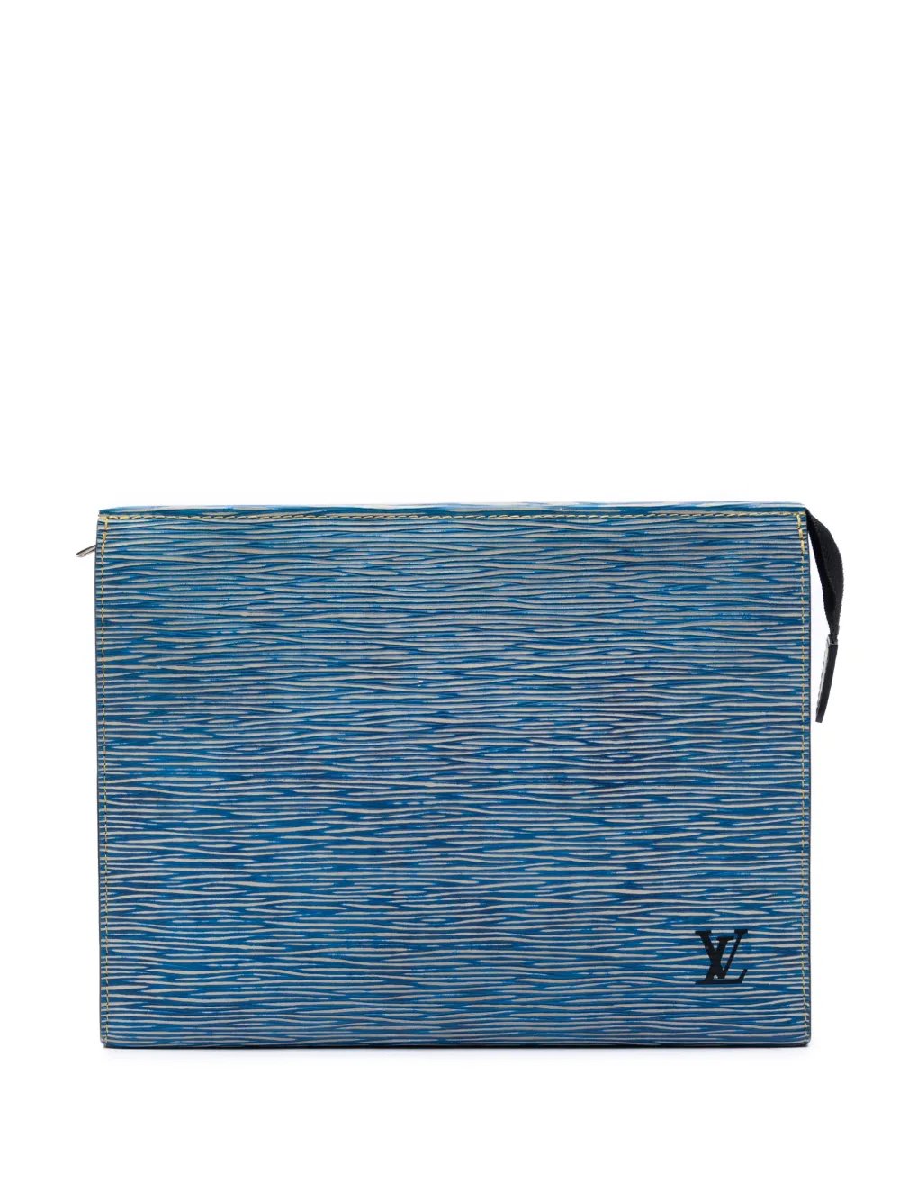 2017 Epi Denim Toiletry Pouch 26 clutch bag