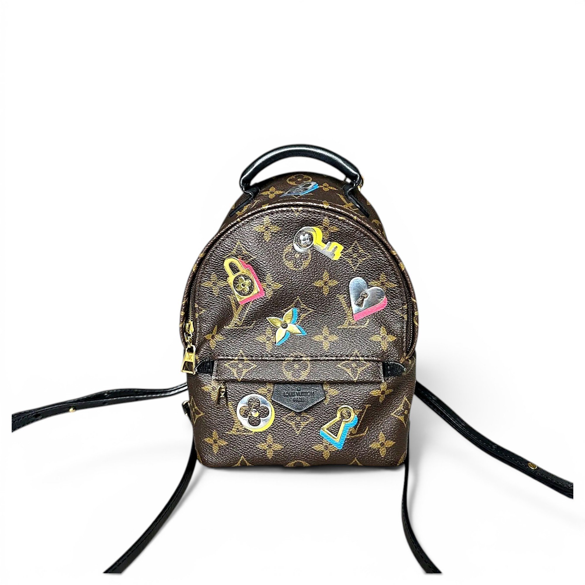Palm Springs leather backpack