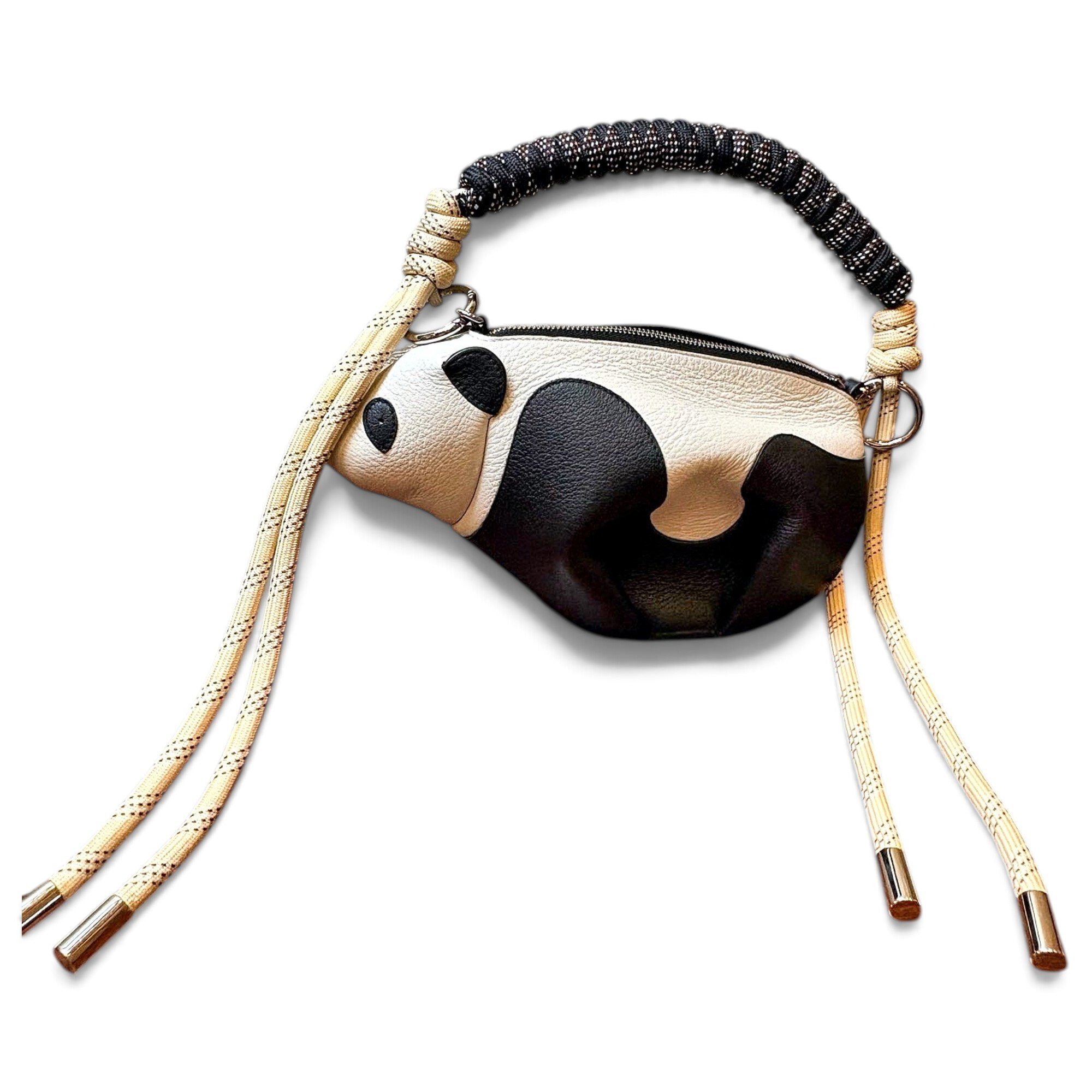 Animals leather mini bag