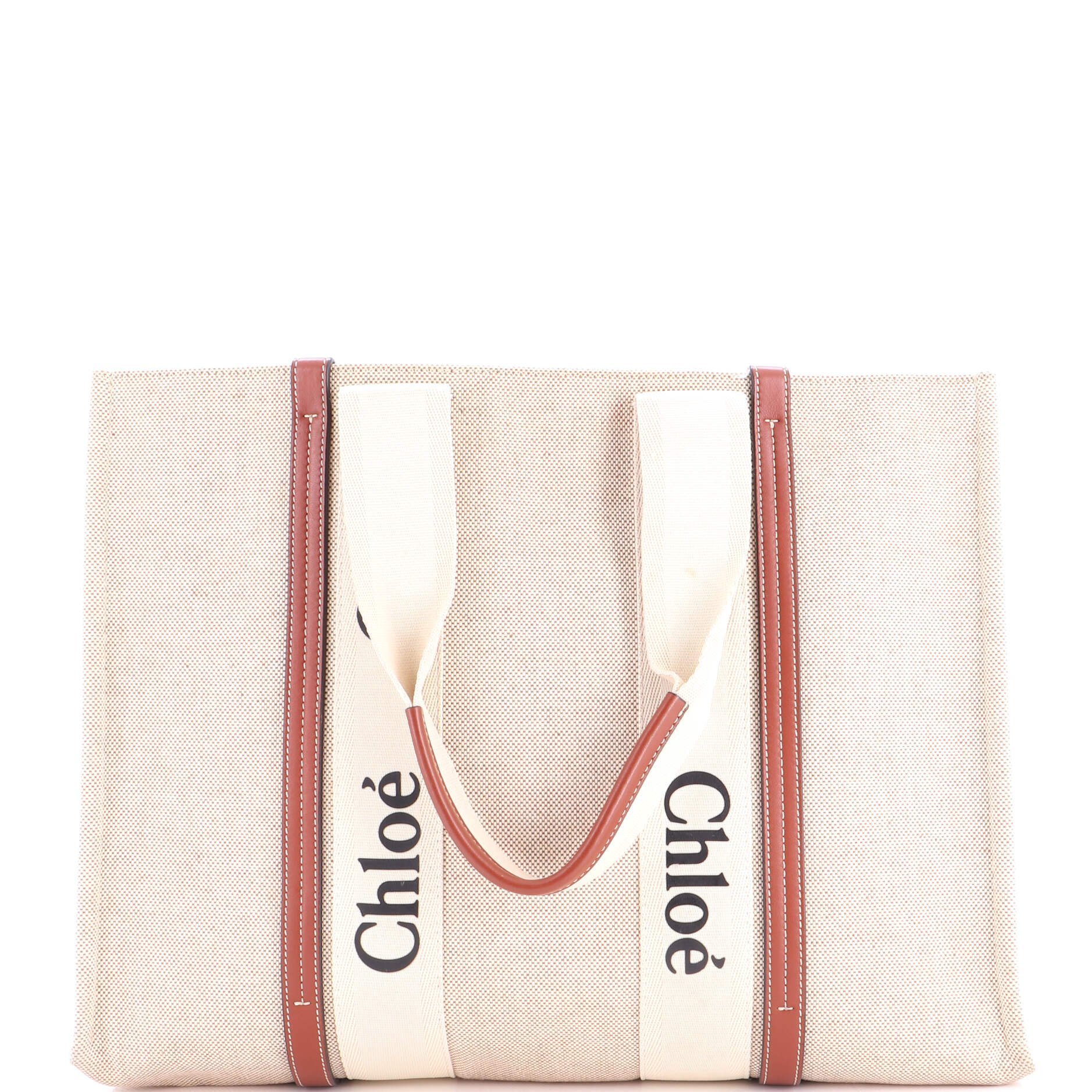 Leather tote