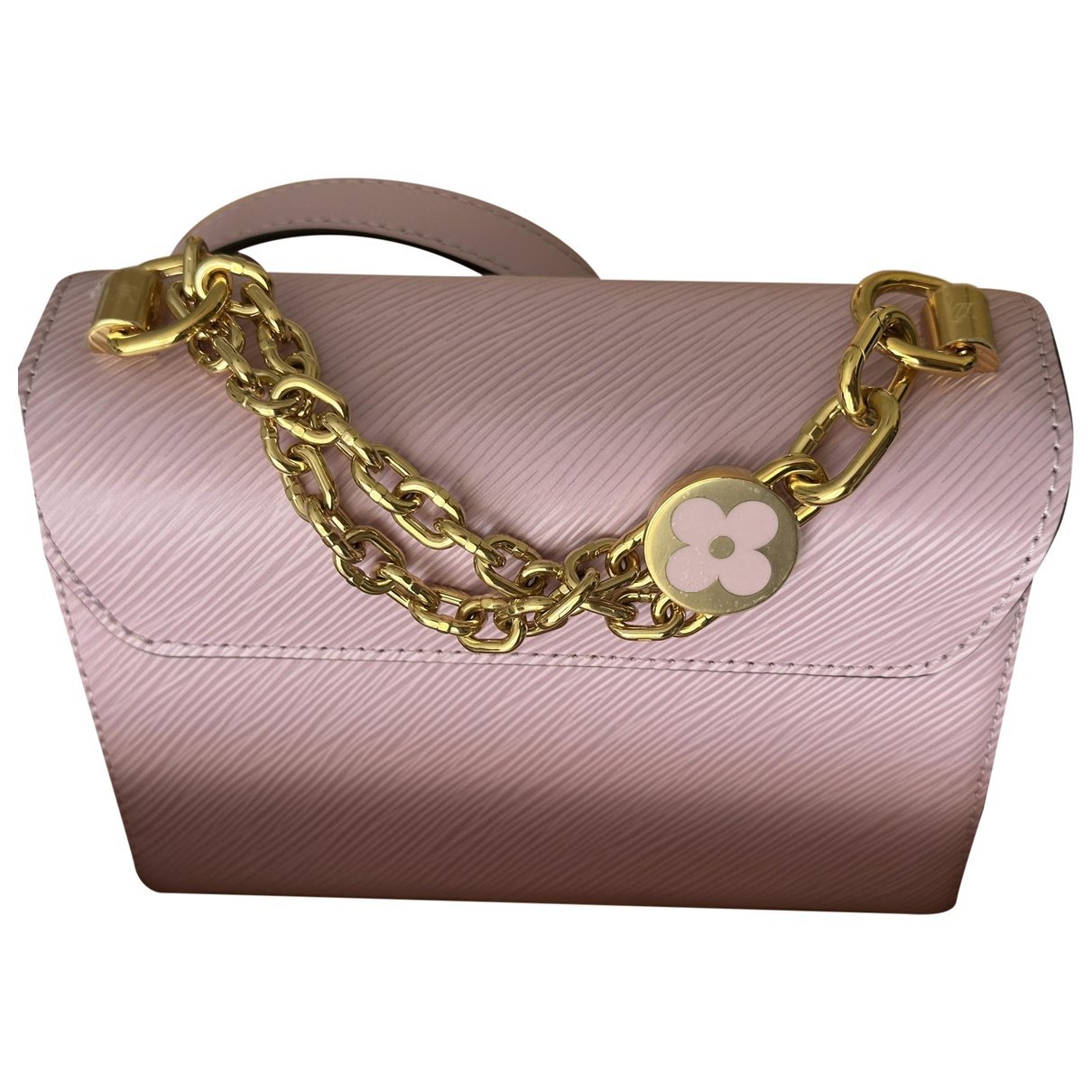 Twist Chain leather handbag