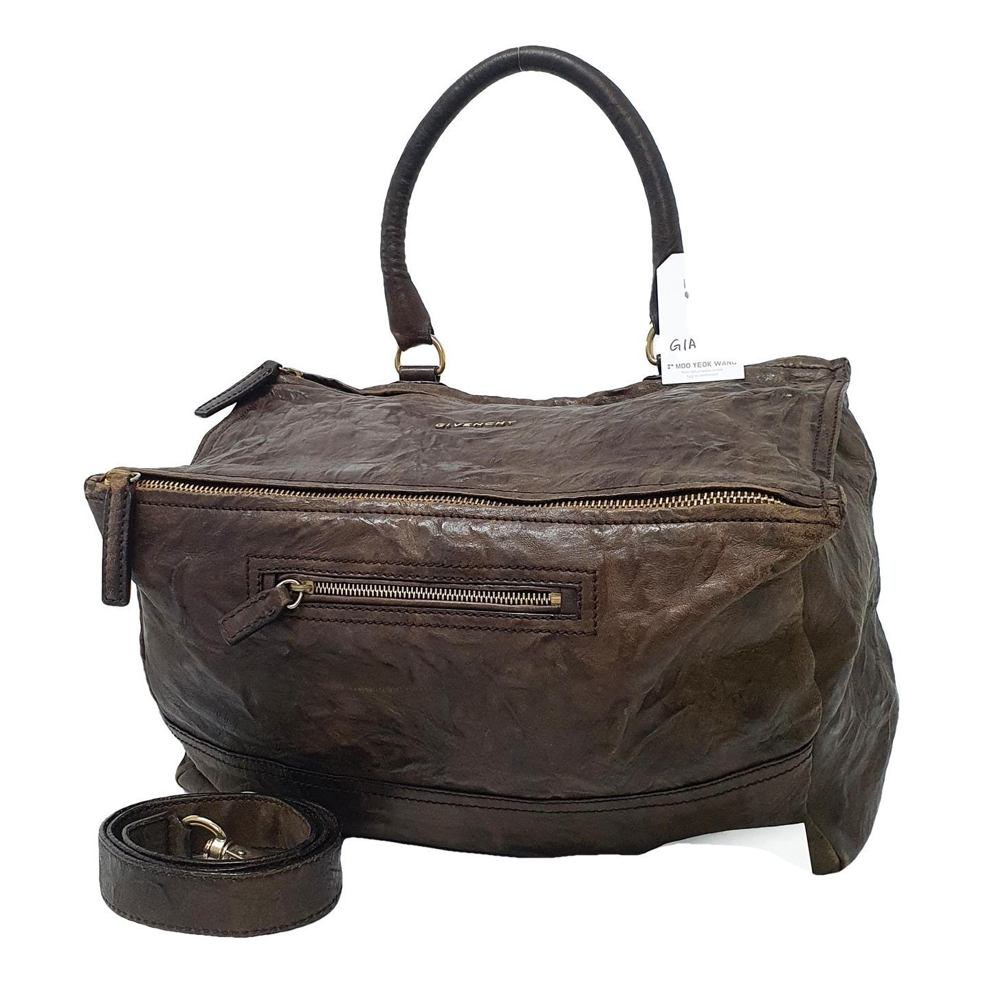 Leather handbag