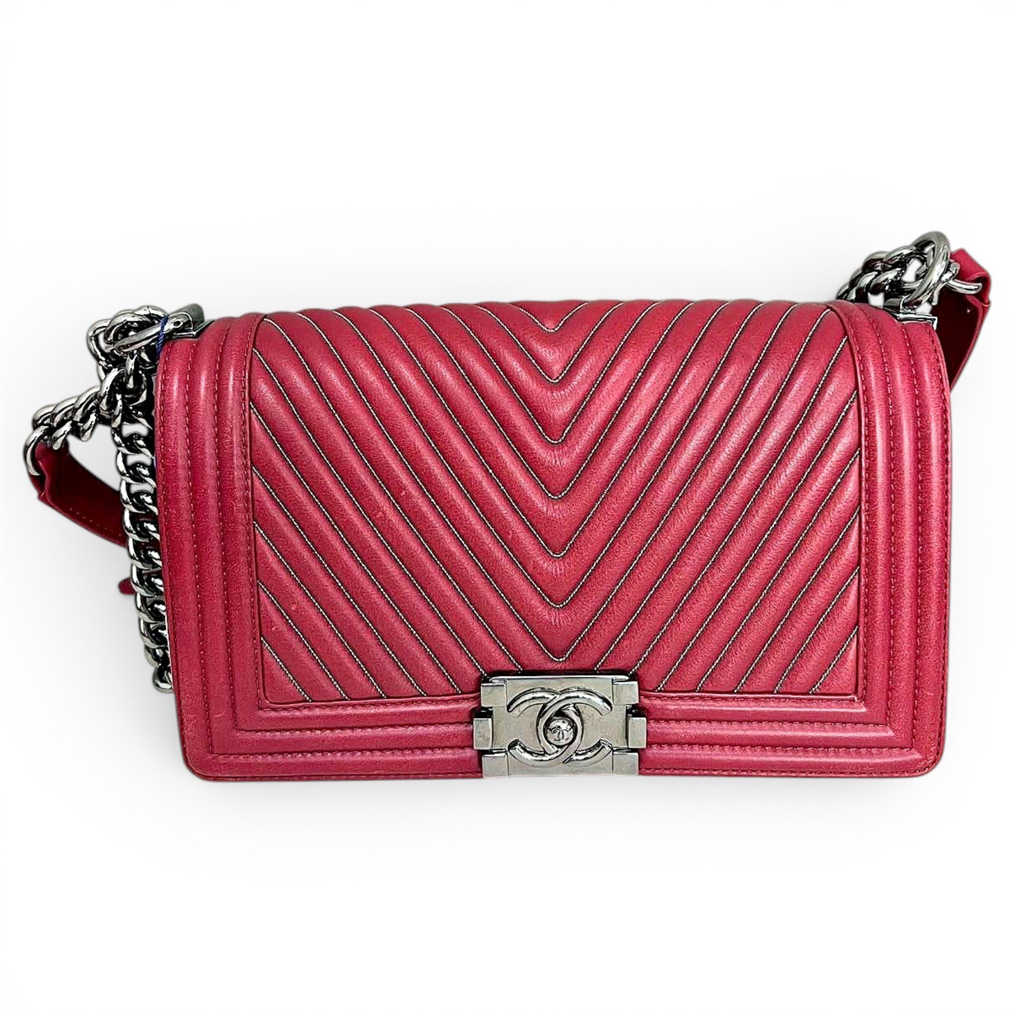 Boy leather crossbody bag