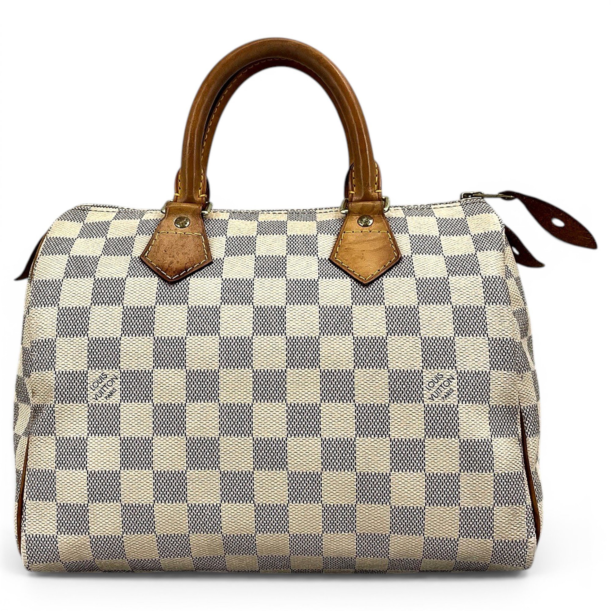 Speedy leather handbag