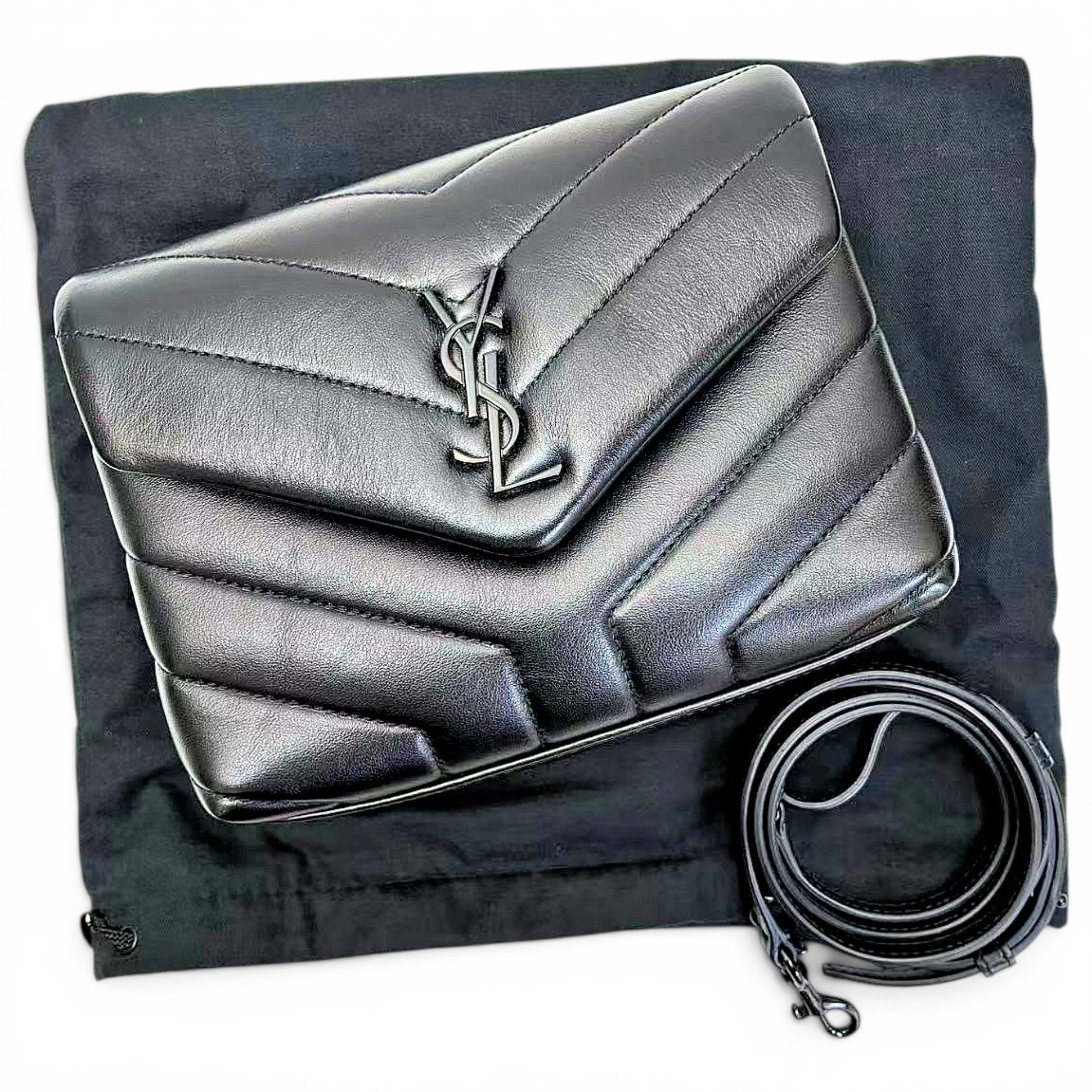 Loulou leather handbag