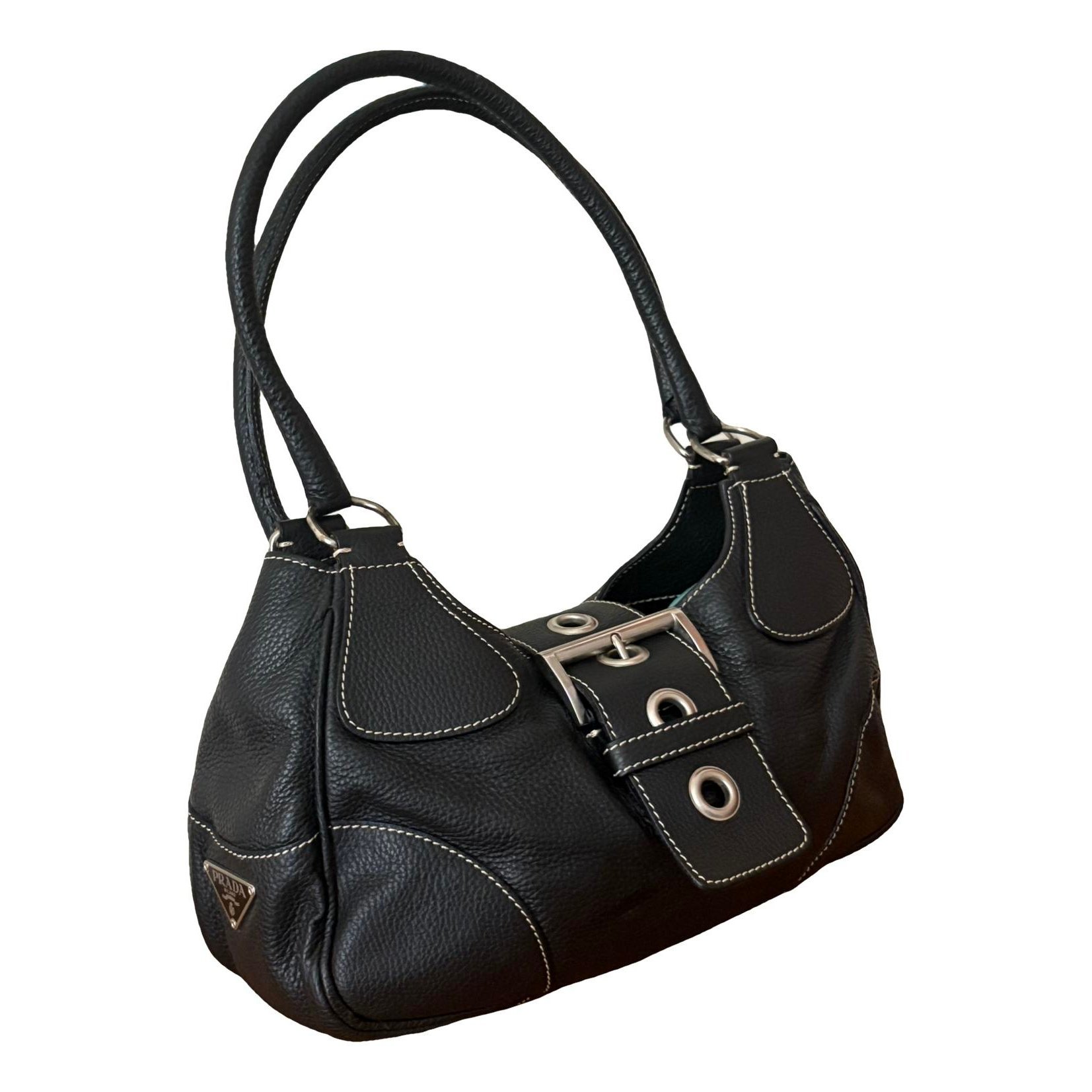 Moon leather handbag