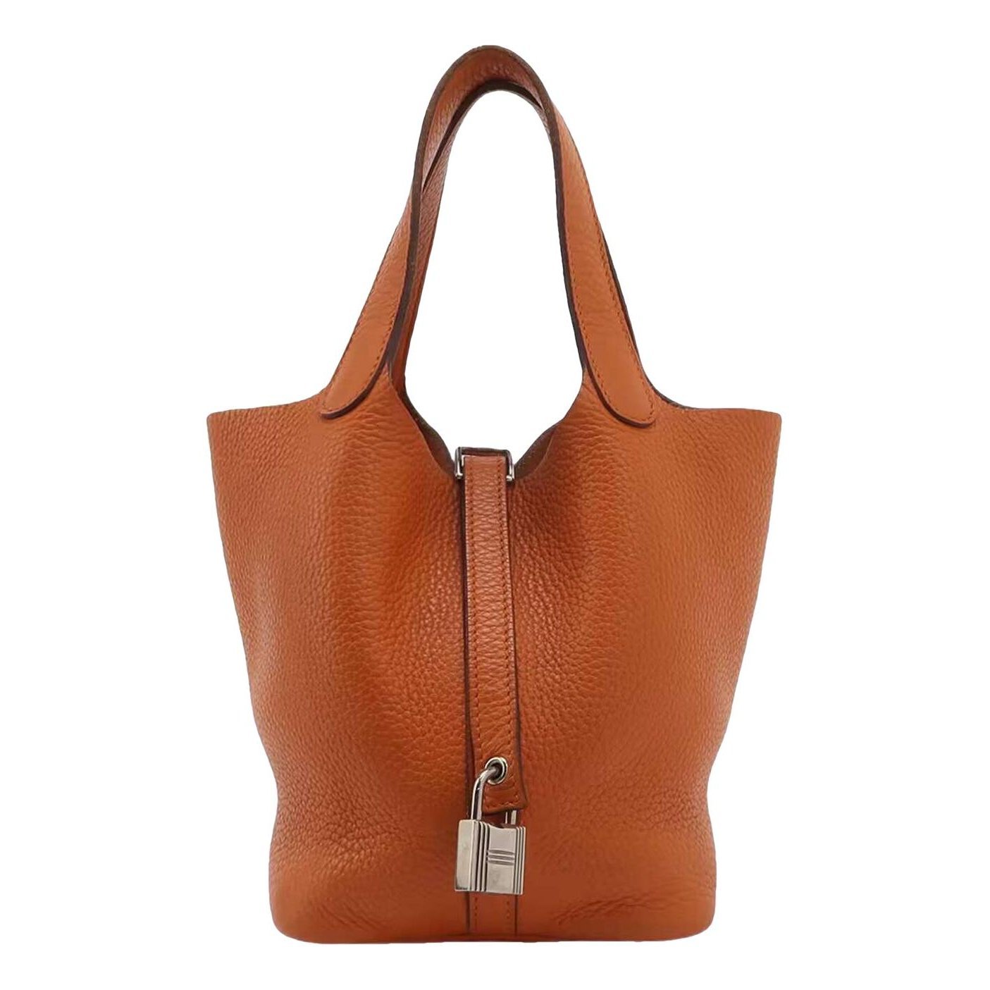 Picotin leather handbag