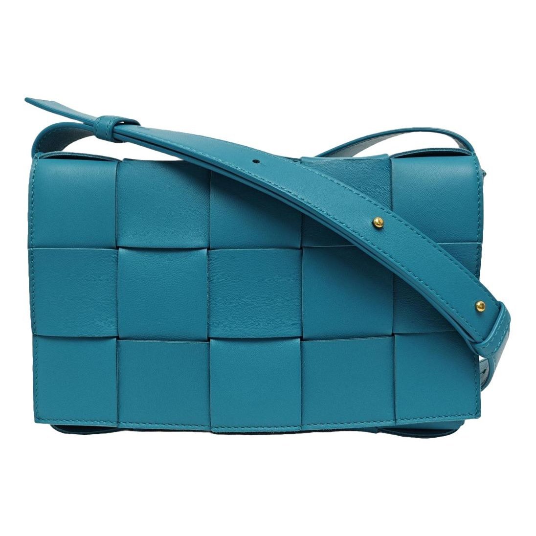 Cassette leather handbag