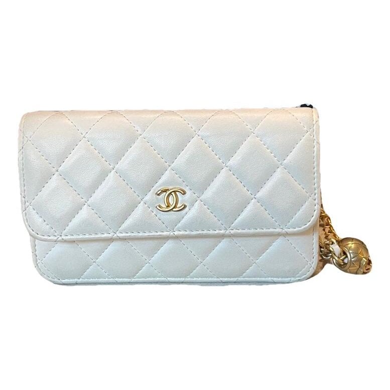 Wallet On Chain Timeless/Classique leather handbag